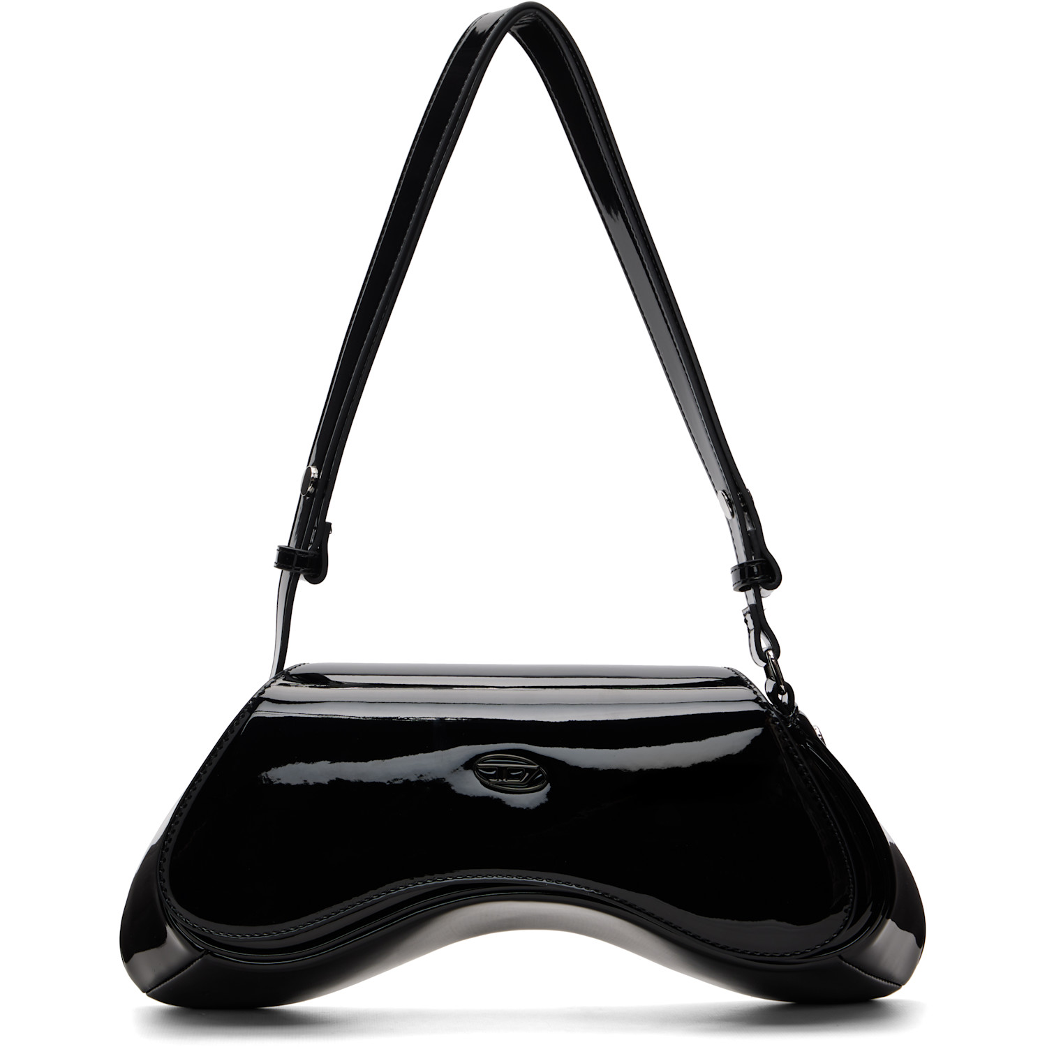 Diesel Black Play Crossbody Bag