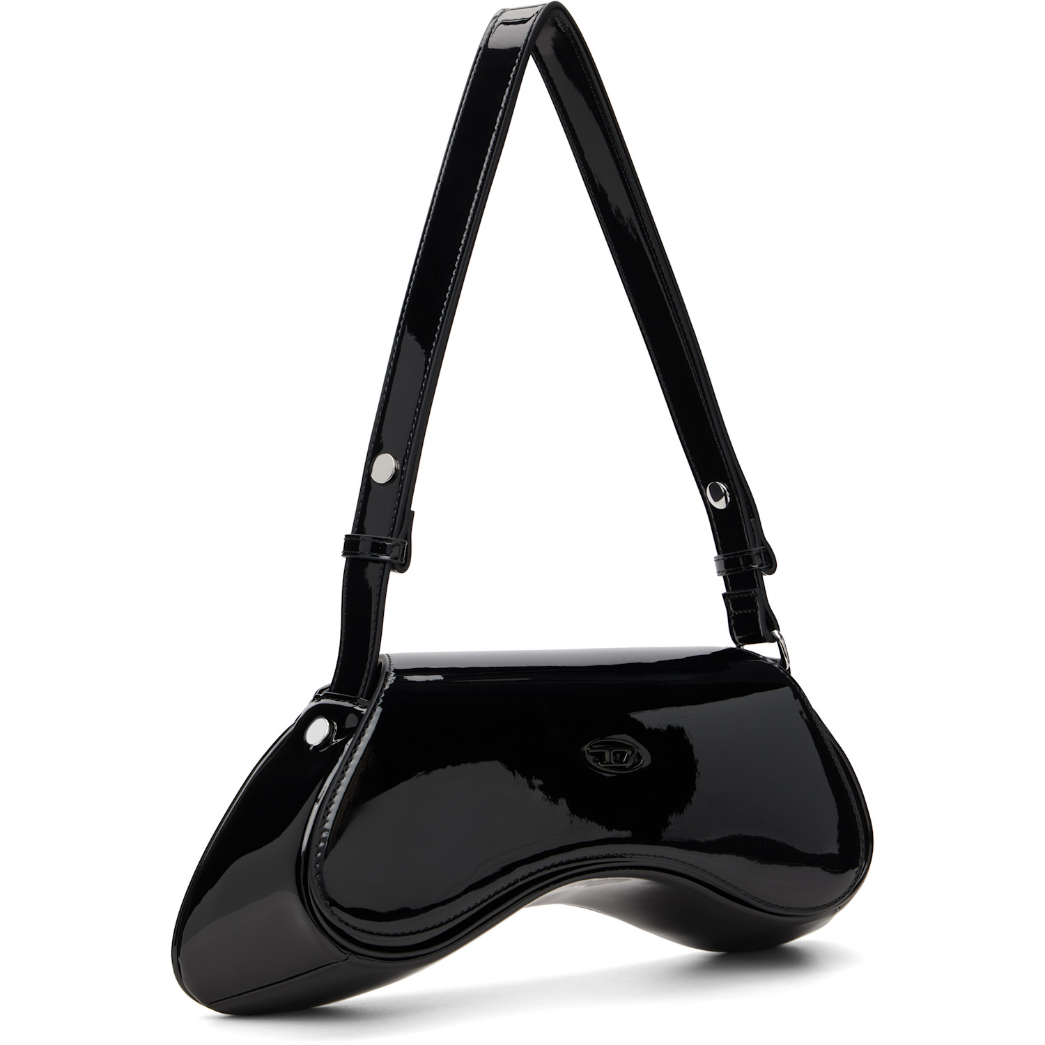  Diesel Black Play Crossbody Bag 