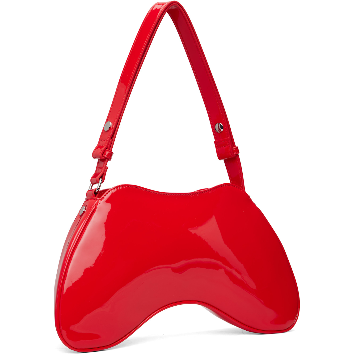  Diesel Red Play Shoulder Bag 