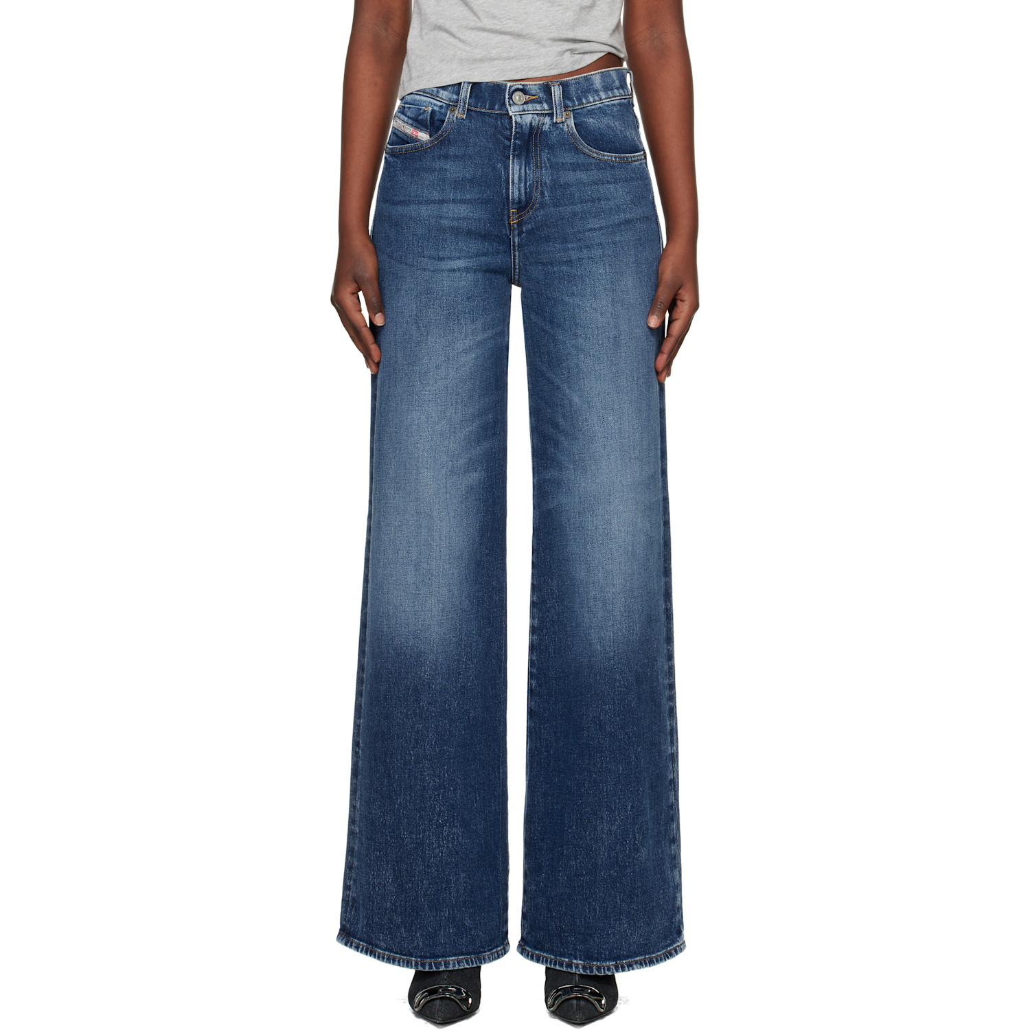 Diesel Blue 1978 D-Akemi Flare Jeans