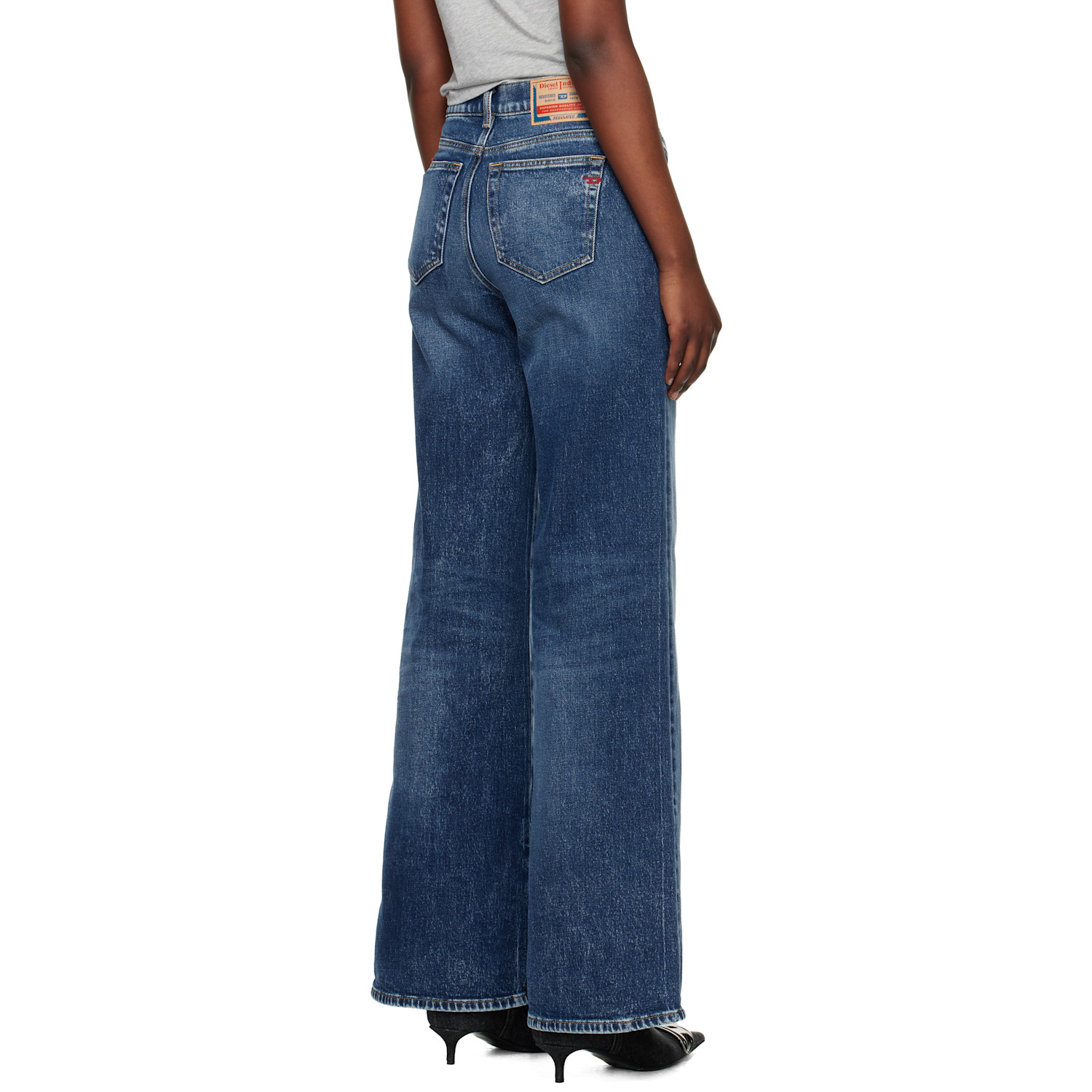  Diesel Blue 1978 D-akemi Flare Jeans 