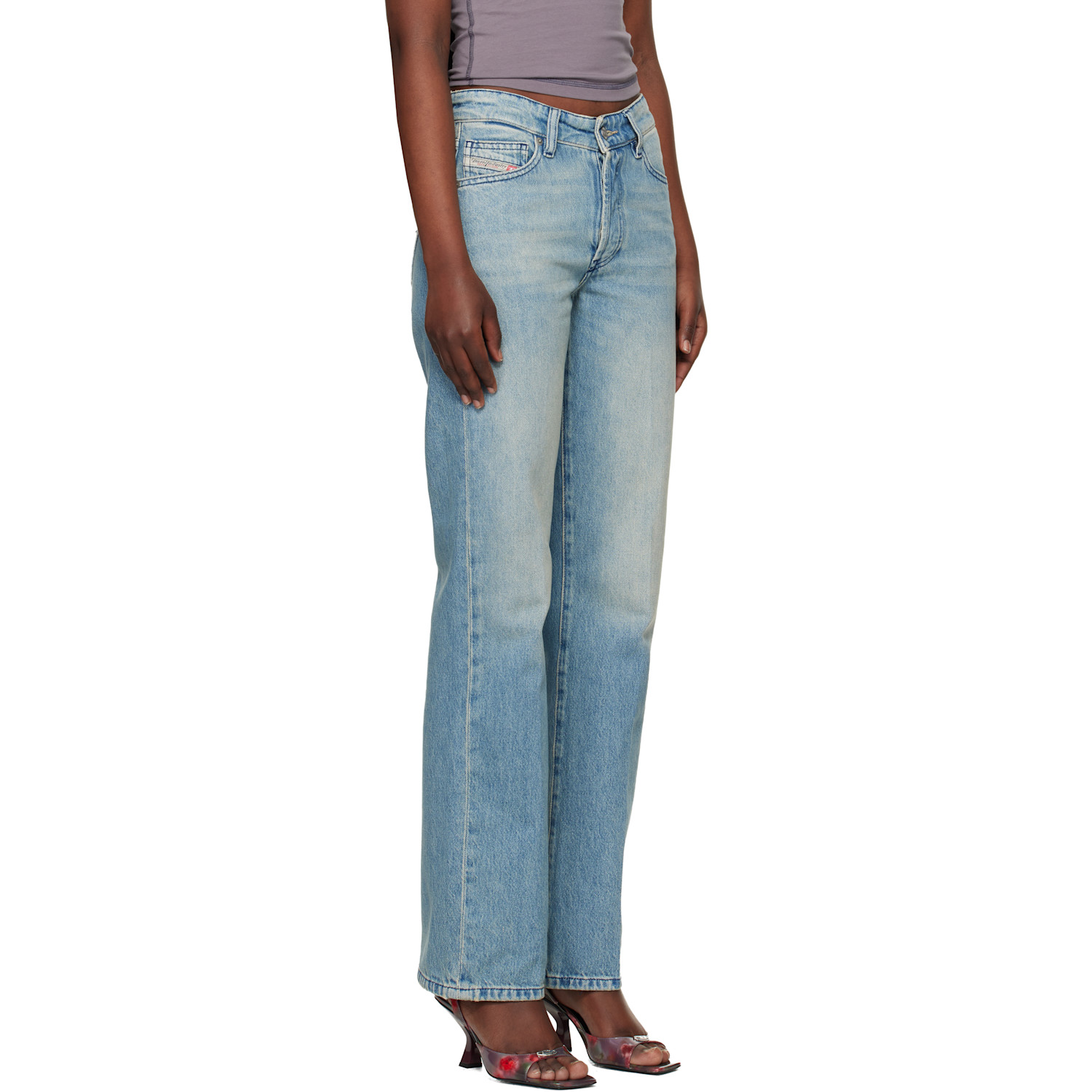  Diesel Blue 1971 D-sent Regular Jeans 