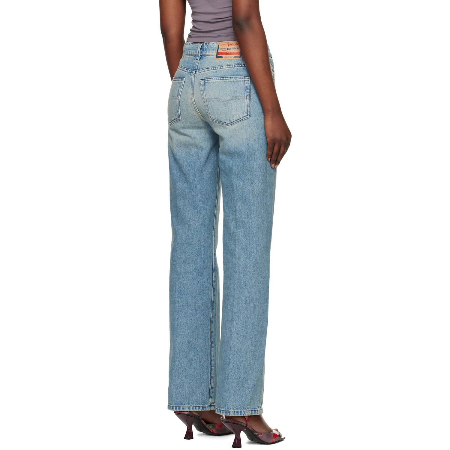  Diesel Blue 1971 D-sent Regular Jeans 