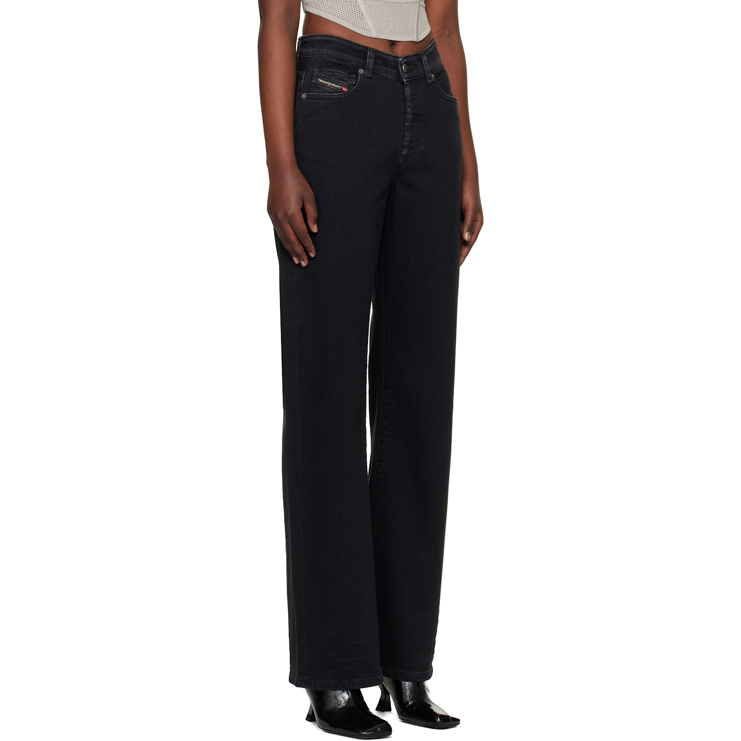  Diesel Black 1971 D-sent 09n89 Regular Jeans 