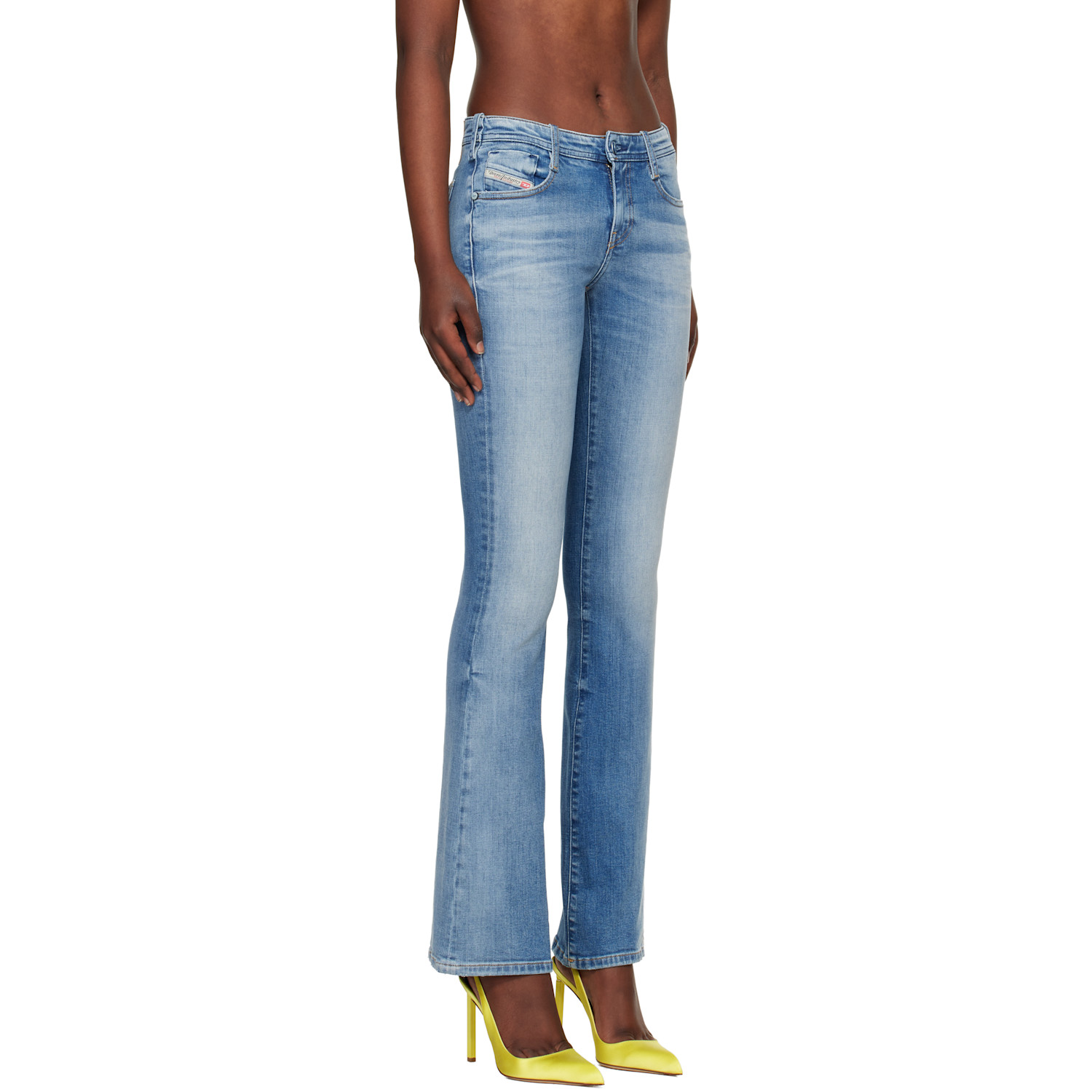  Diesel Blue 1969 D-ebbey-t Bootcut Jeans 