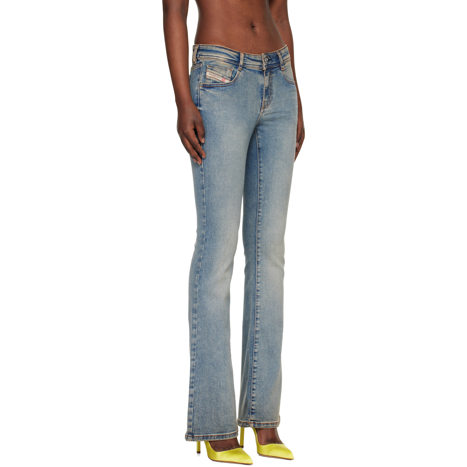  Diesel Blue 1969 D-ebbey Bootcut Jeans 