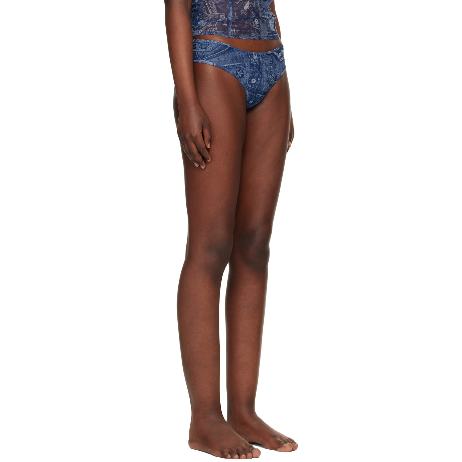  Diesel Blue Tasha-dnm Briefs 