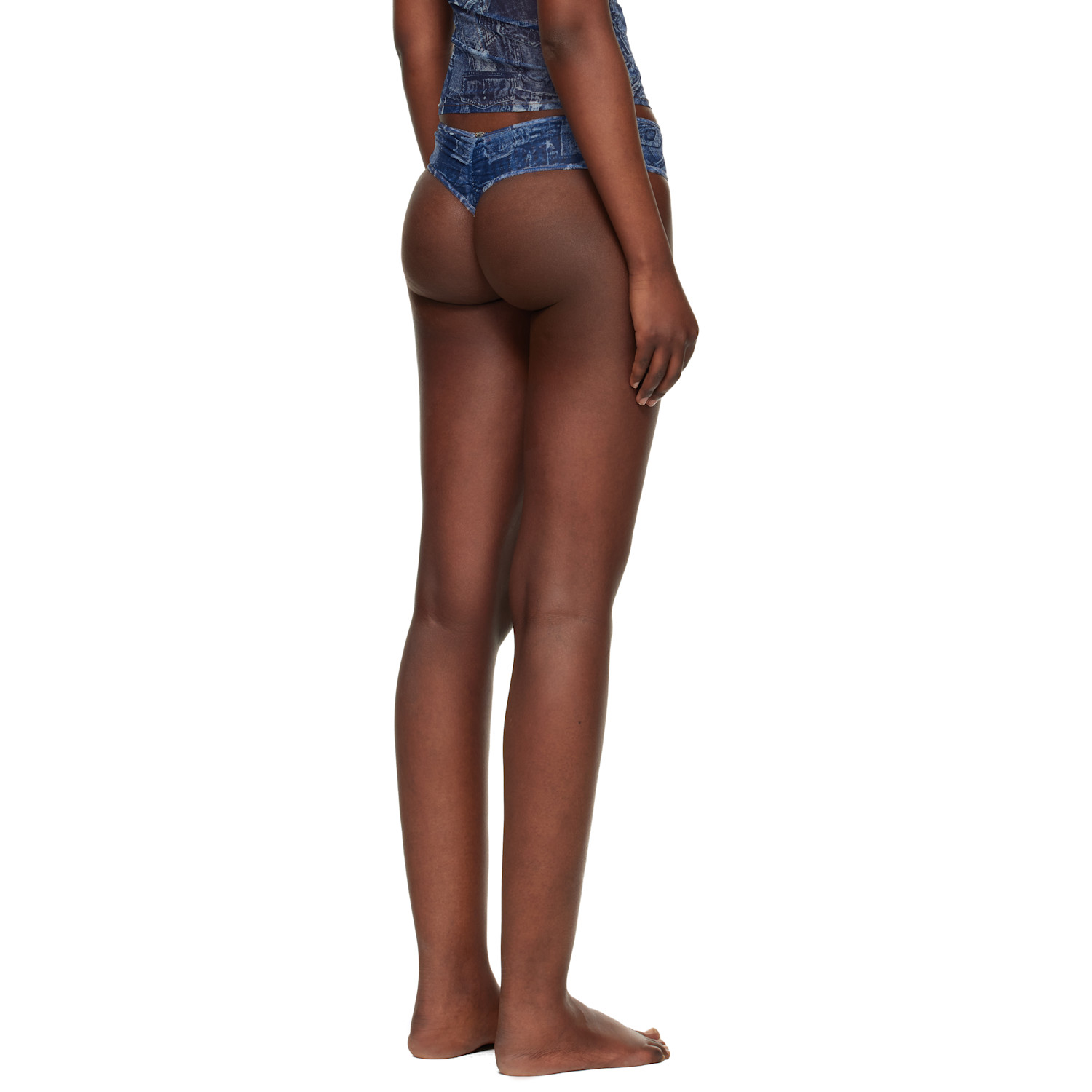  Diesel Blue Tasha-dnm Briefs 