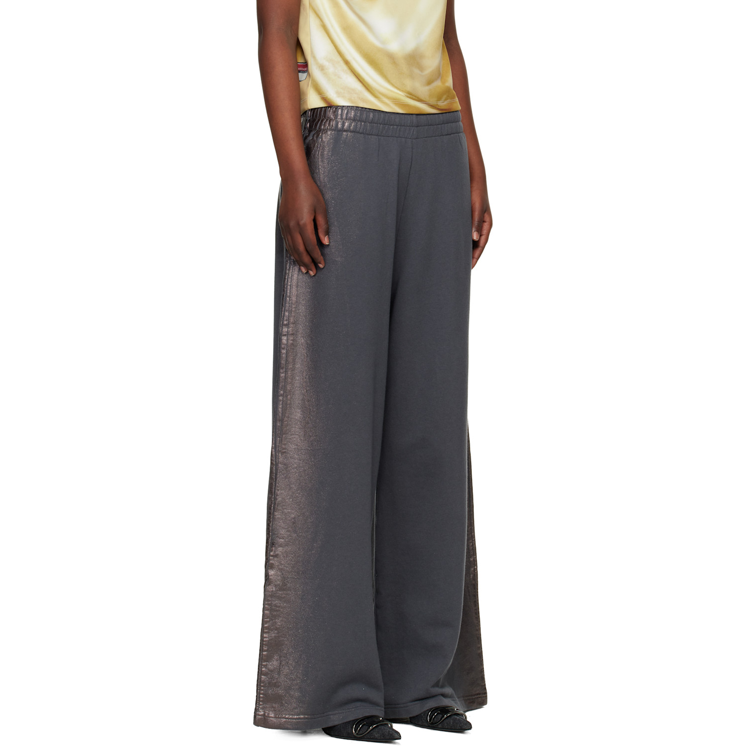  Diesel Gray P-elic Lounge Pants 