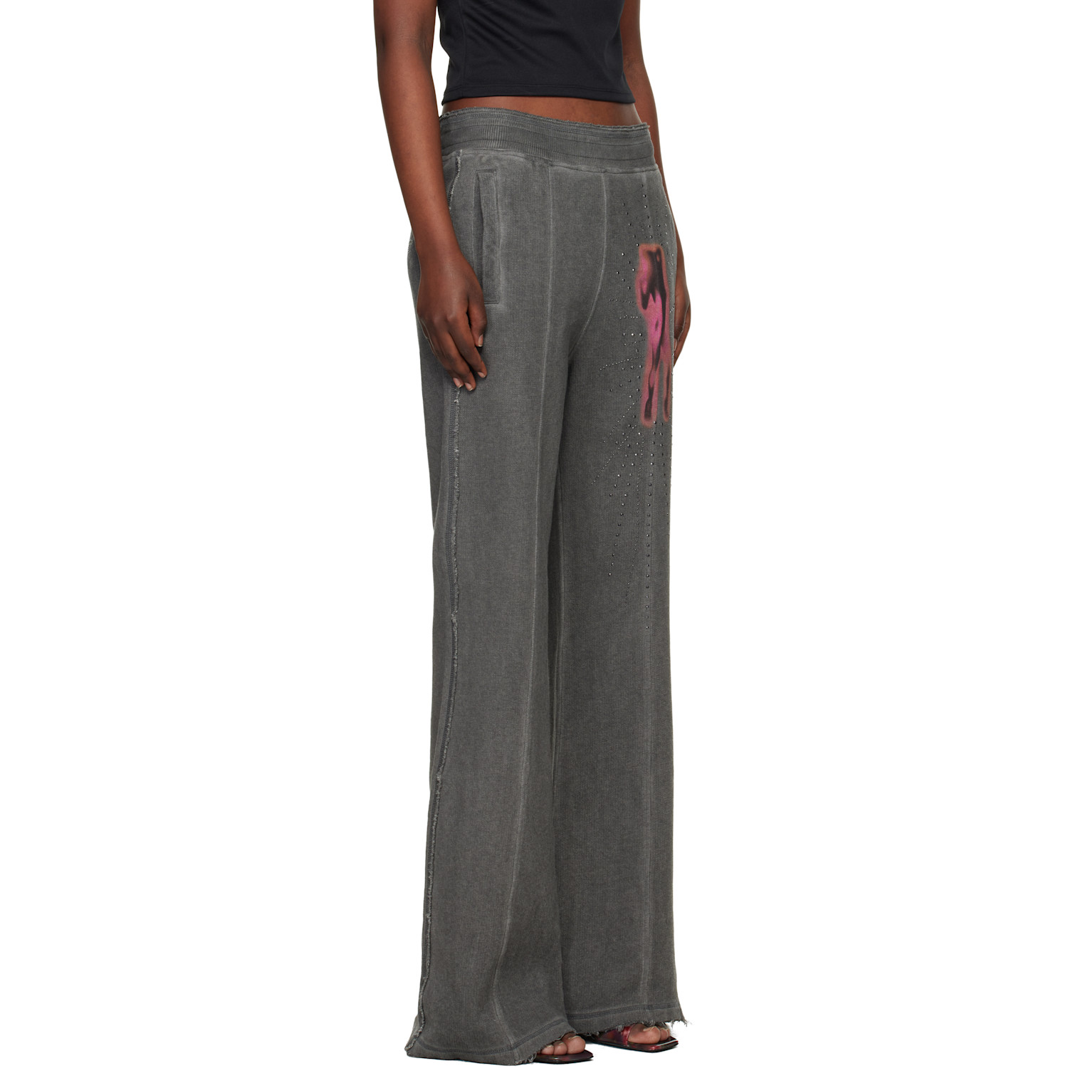  Diesel Gray P-anta Trousers 