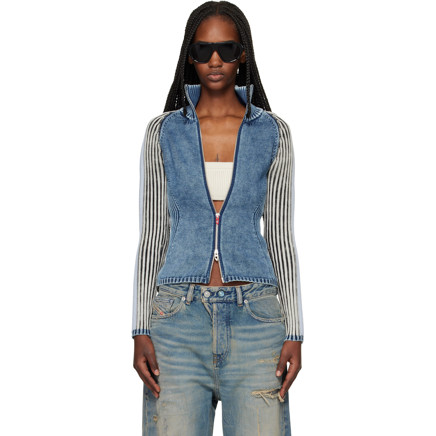 Diesel Blue M-Estrella Cardigan