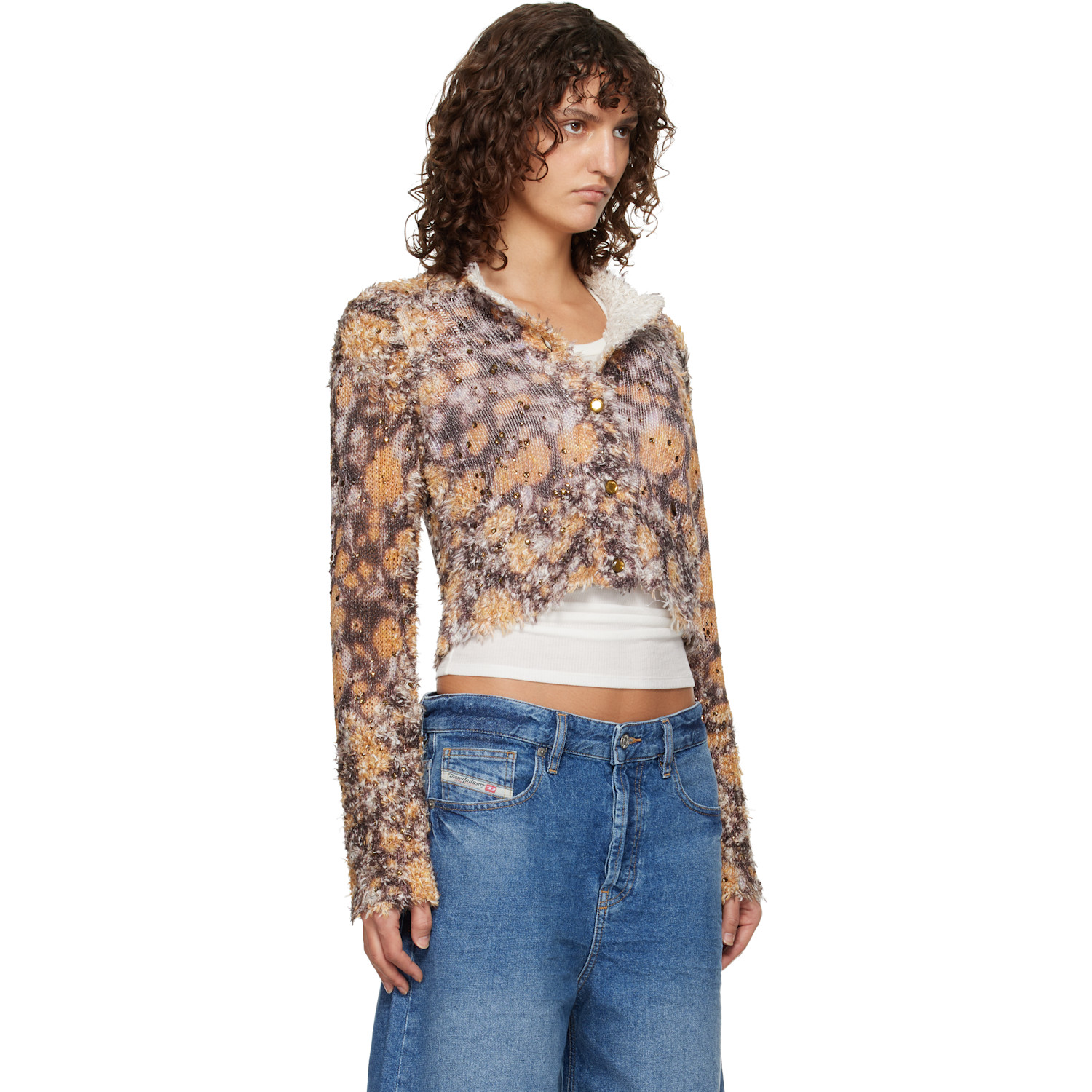  Diesel Multicolor M-linnea Cardigan 