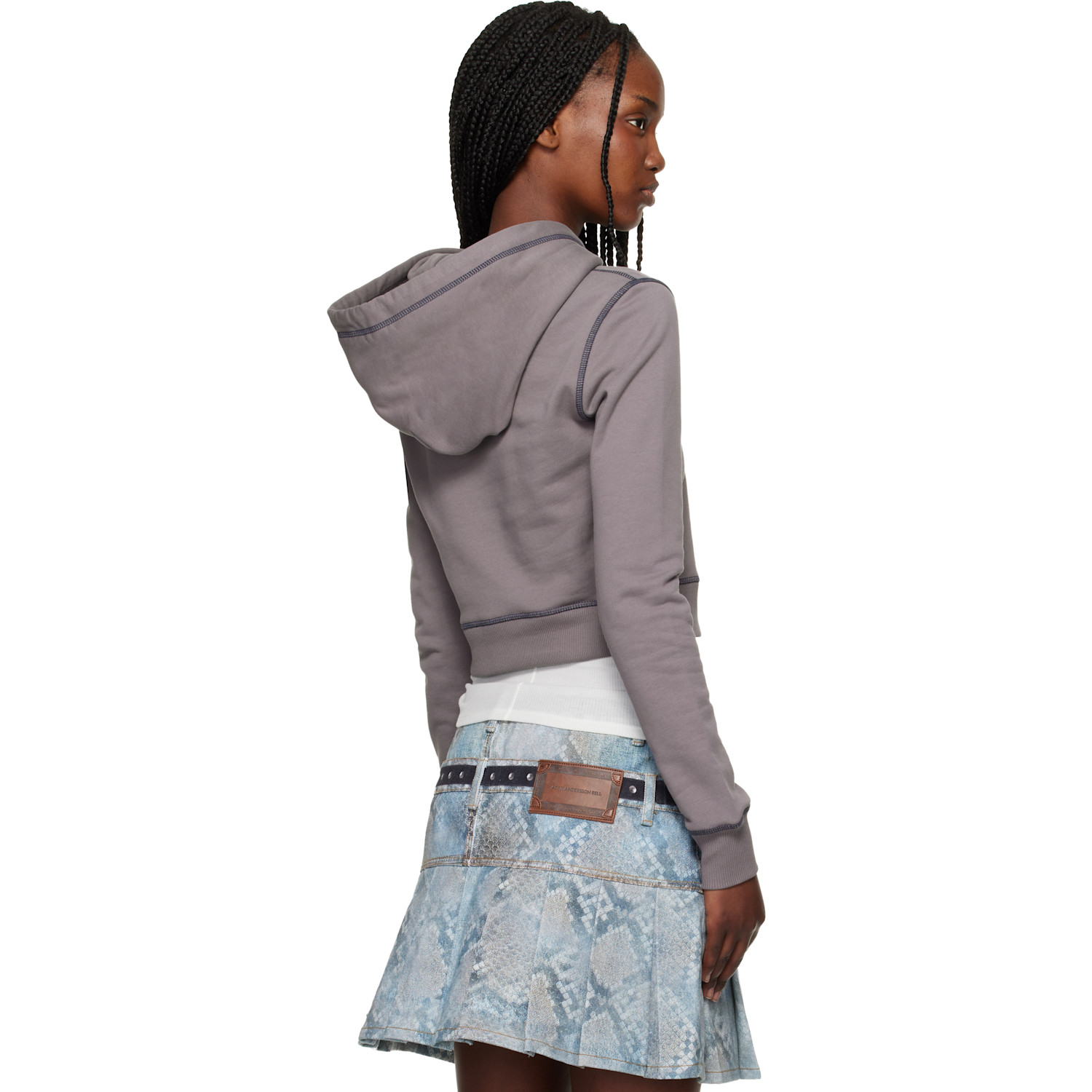  Diesel Gray F-slimmy-hood-s5 Hoodie 