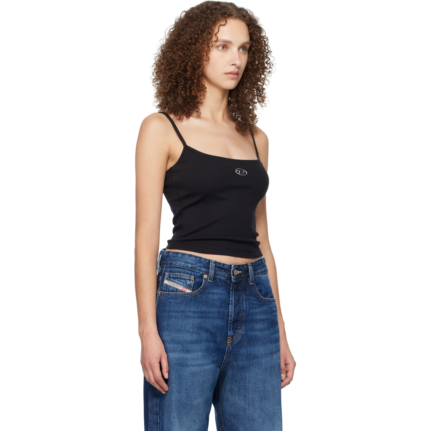  Diesel Black T-hupy-od Camisole 