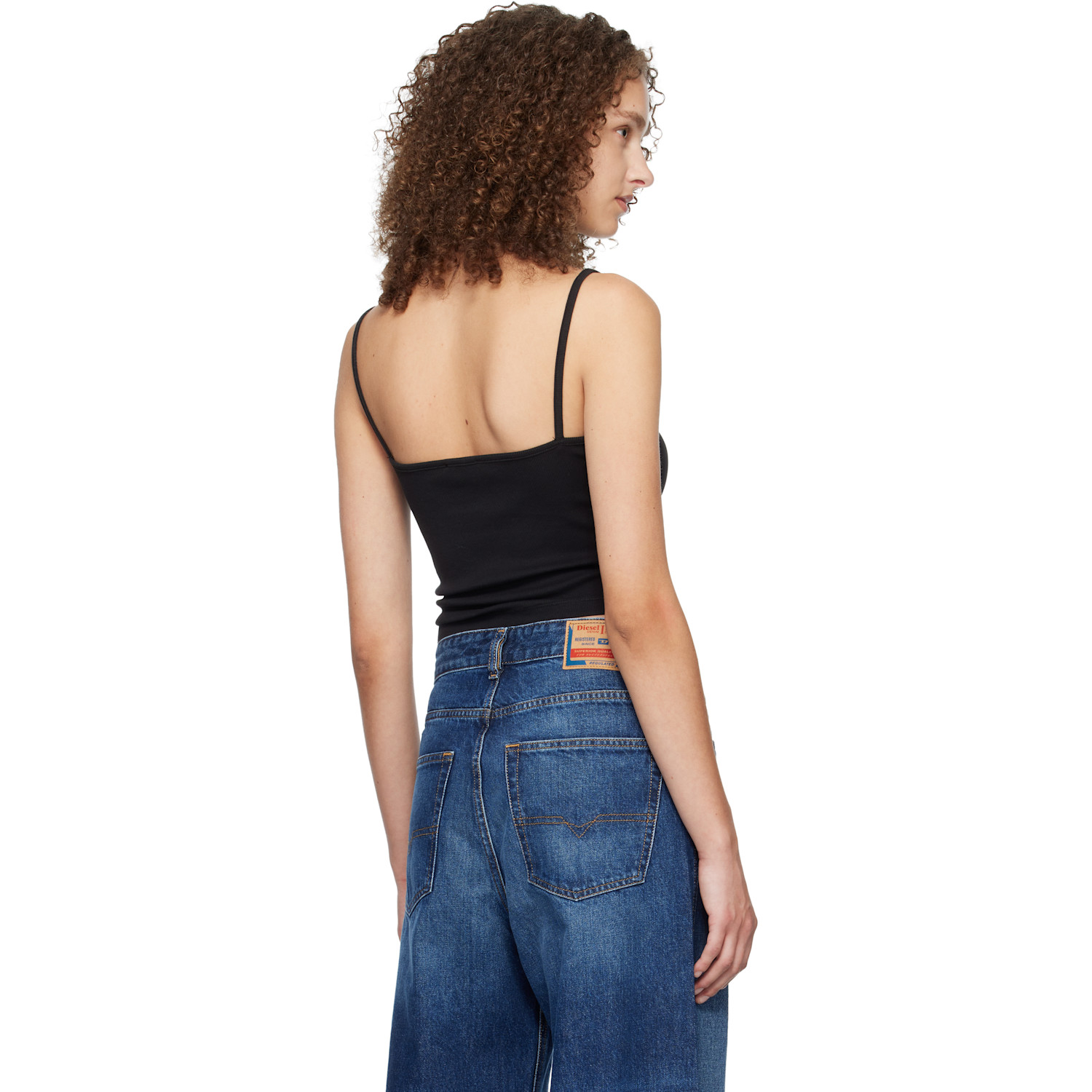  Diesel Black T-hupy-od Camisole 