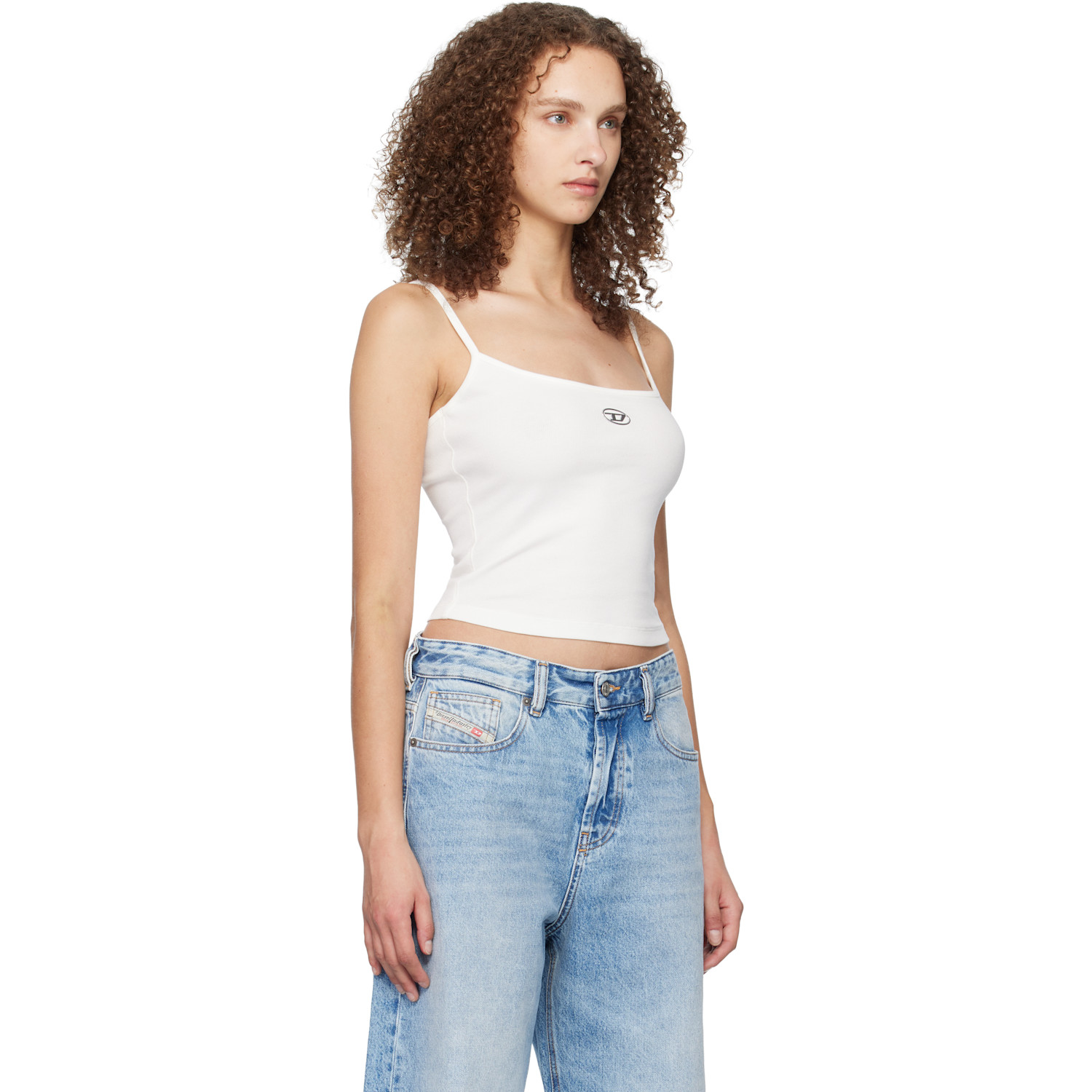  Diesel White T-hupy-od Camisole 