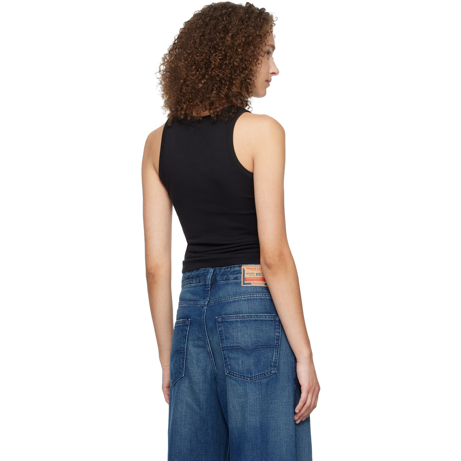  Diesel Black T-anki-od Tank Top 