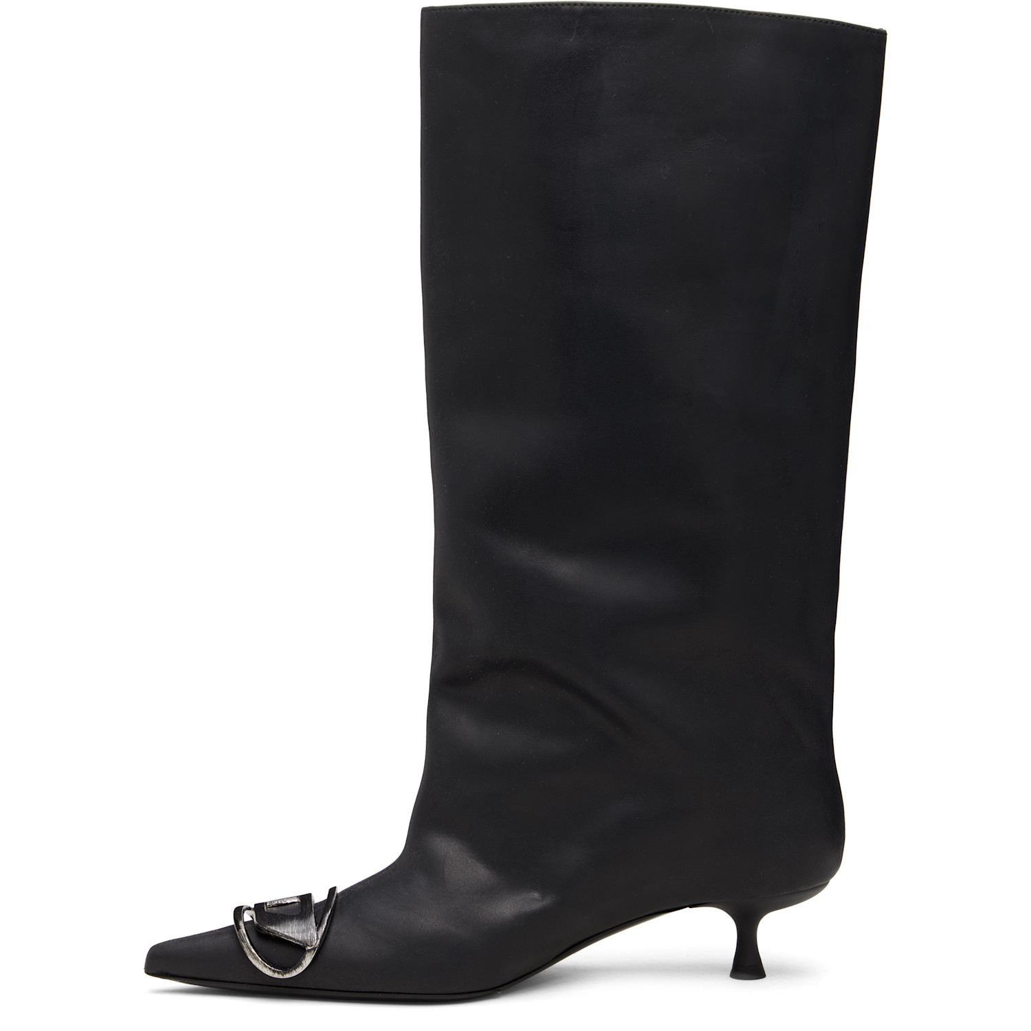  Diesel Black D-venus 40 Kb Tube Boots 