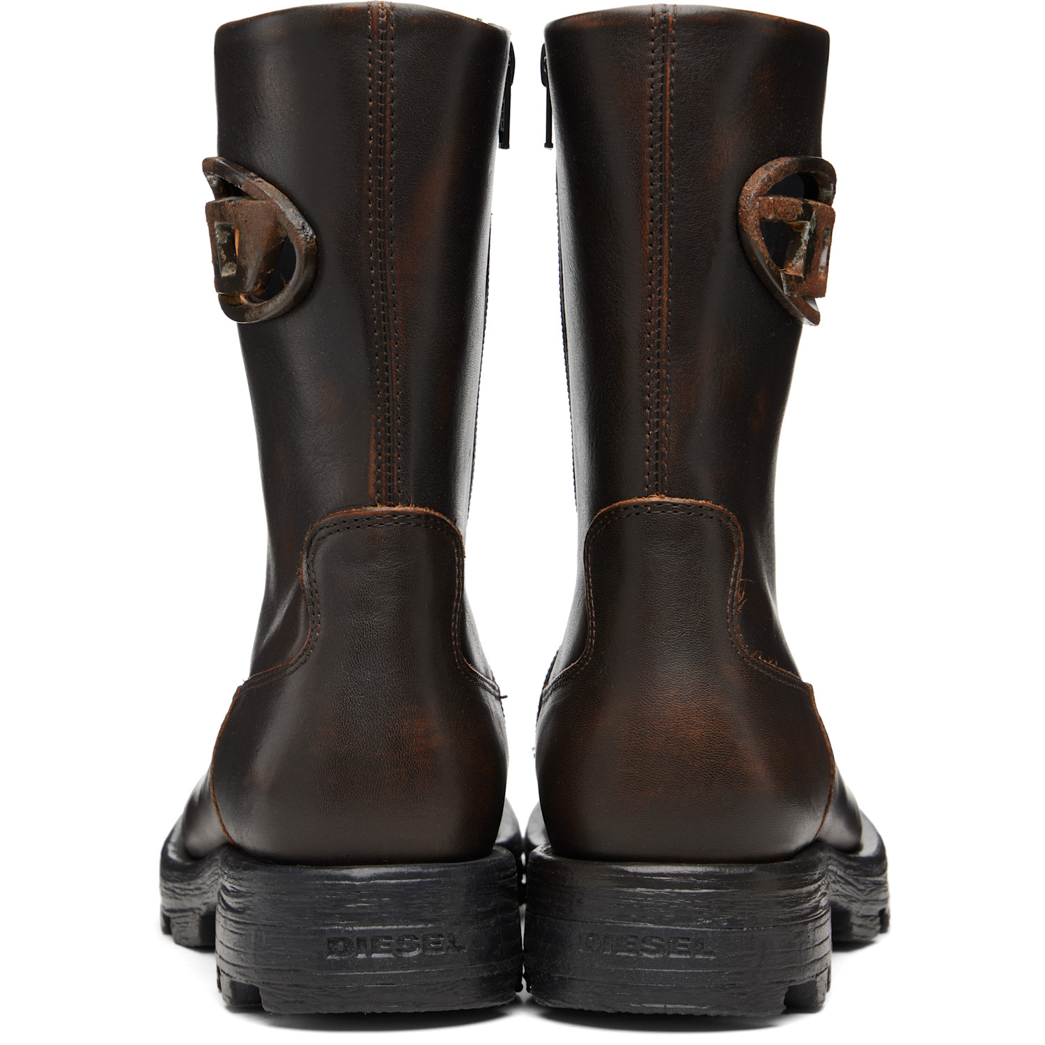  Diesel Brown D-hammer Bkr D W Boots 