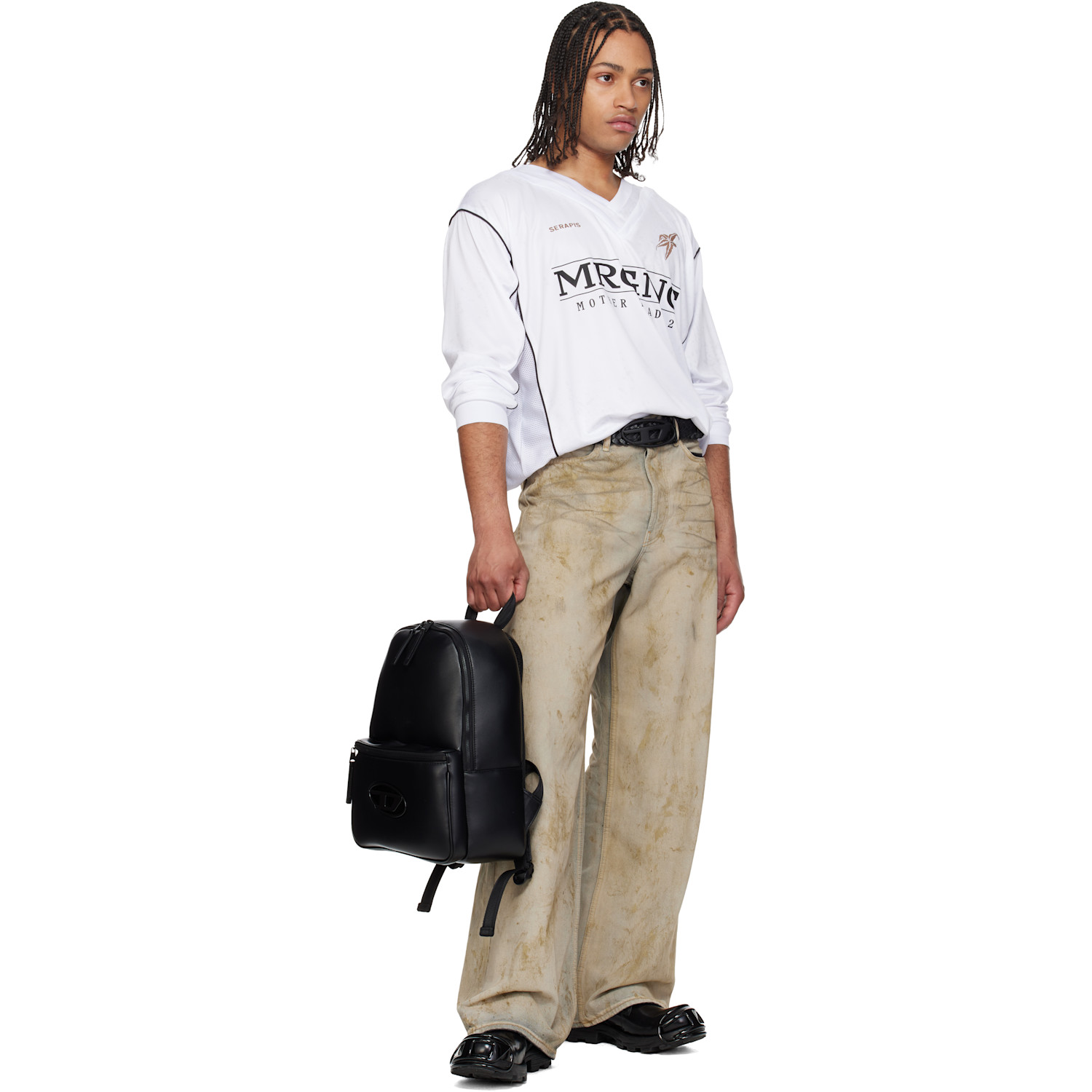  Diesel Black B-1dr Braidered Belt 