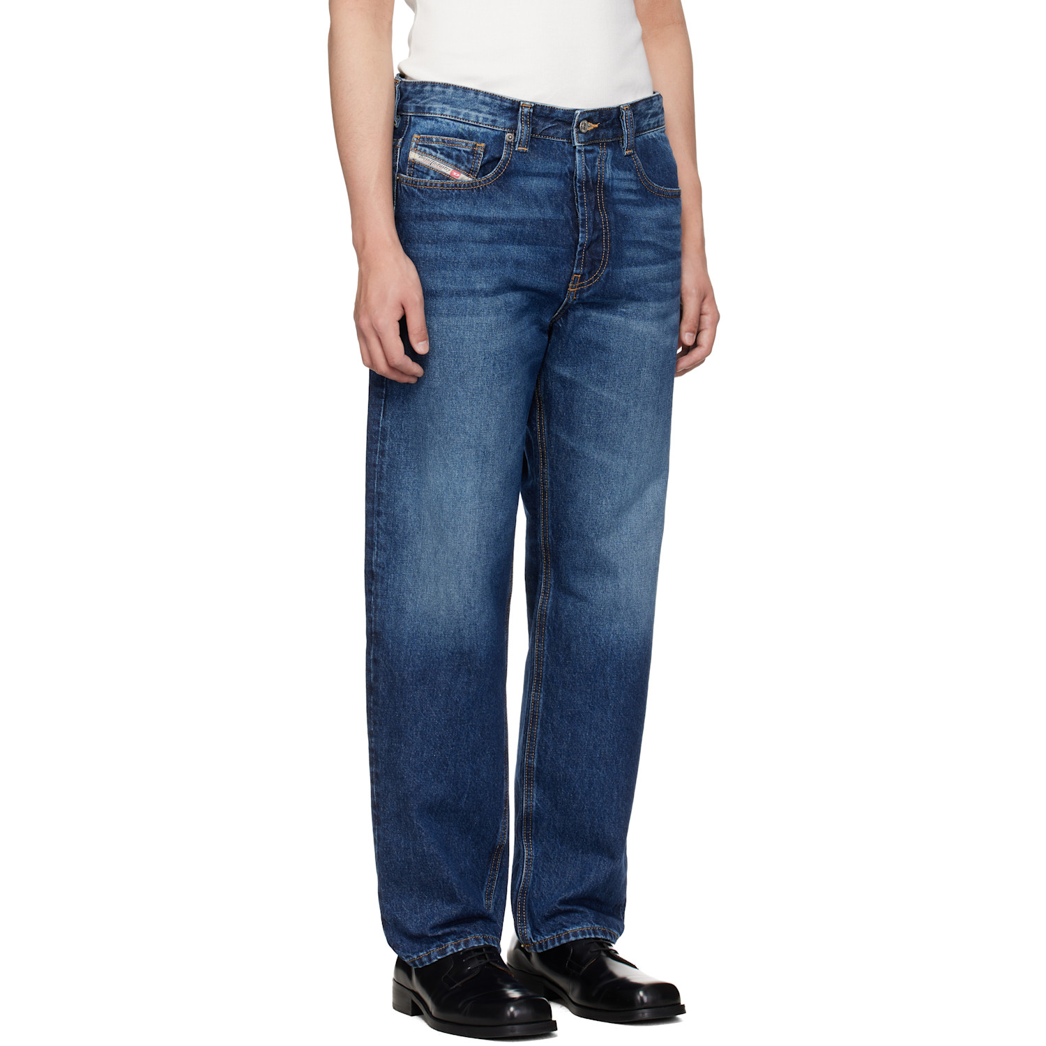  Diesel Blue Regular Waist 2024 D-macs Jeans 