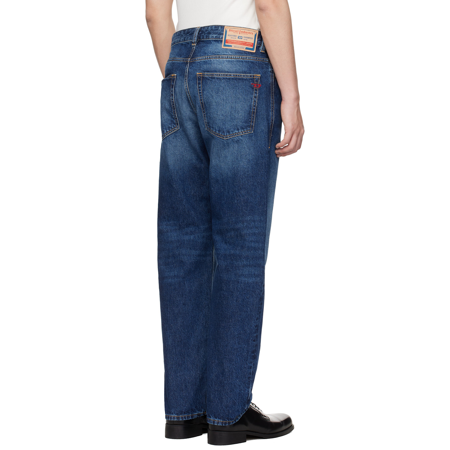  Diesel Blue Regular Waist 2024 D-macs Jeans 