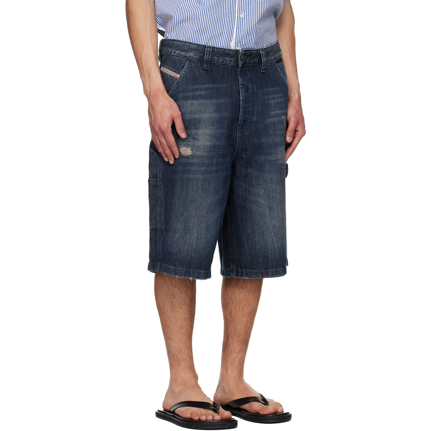  Diesel Blue D-livery-w-short Denim Shorts 
