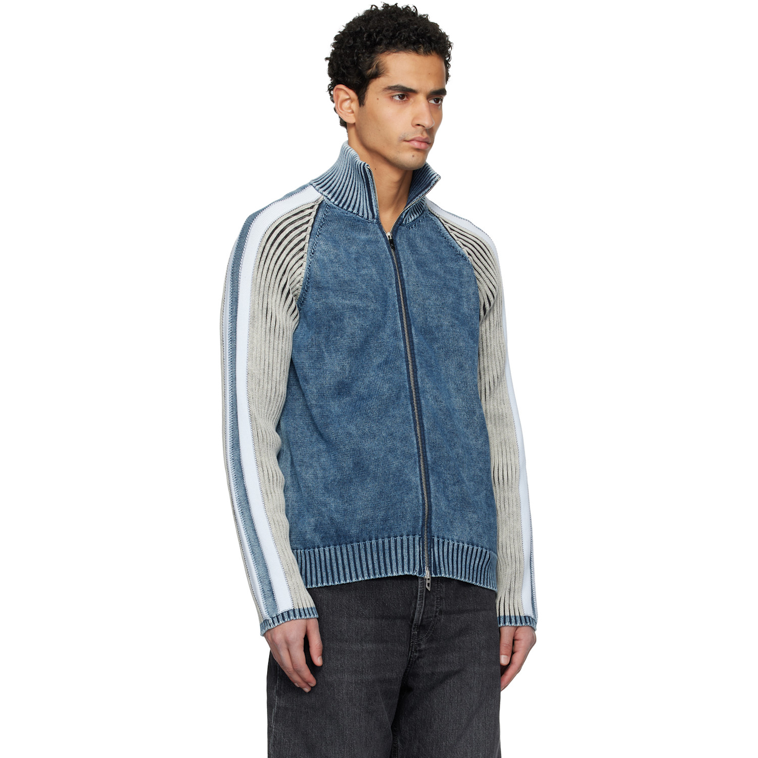  Diesel Navy & Gray K-heronimo Sweater 