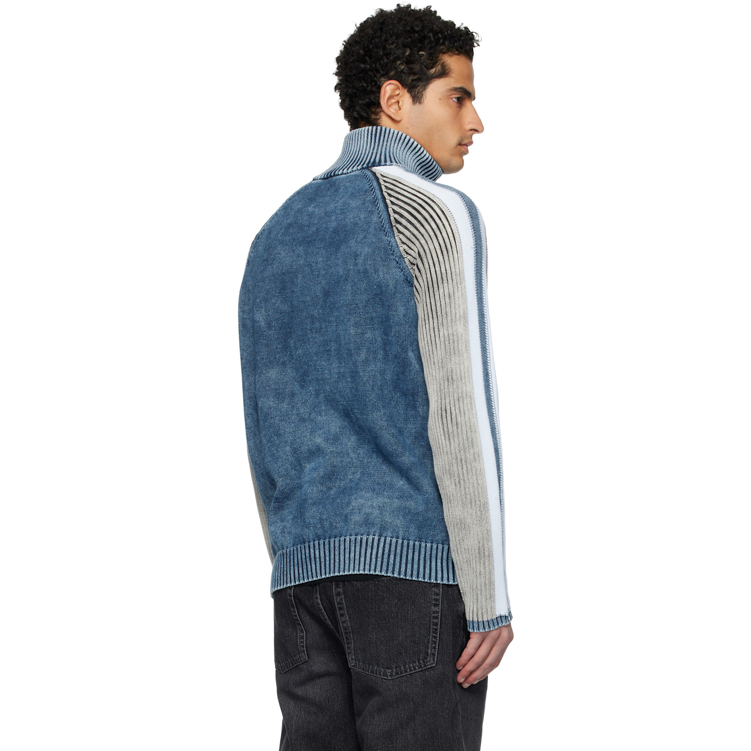  Diesel Navy & Gray K-heronimo Sweater 