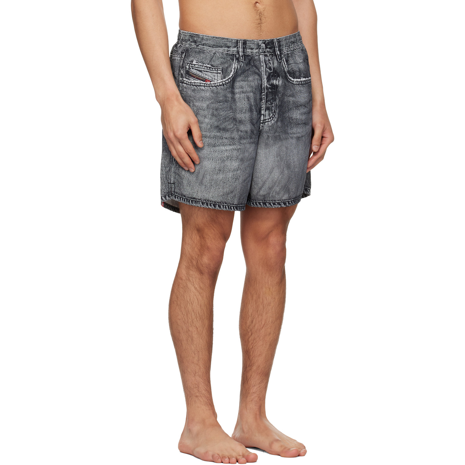  Diesel Gray Soccer-41-dnm Swim Shorts 