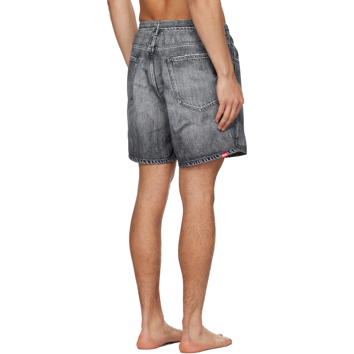  Diesel Gray Soccer-41-dnm Swim Shorts 