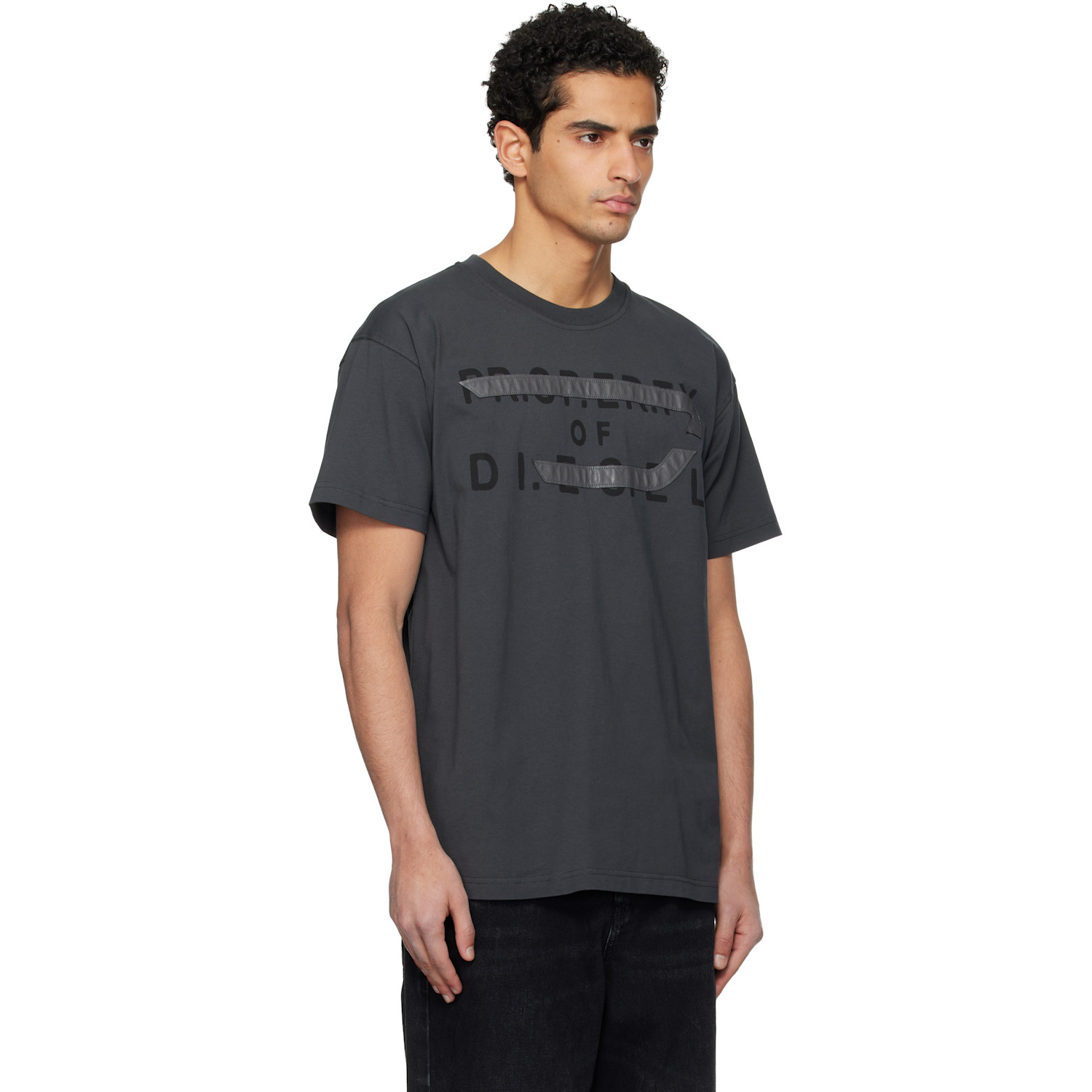  Diesel Gray T-norm-v11 T-shirt 