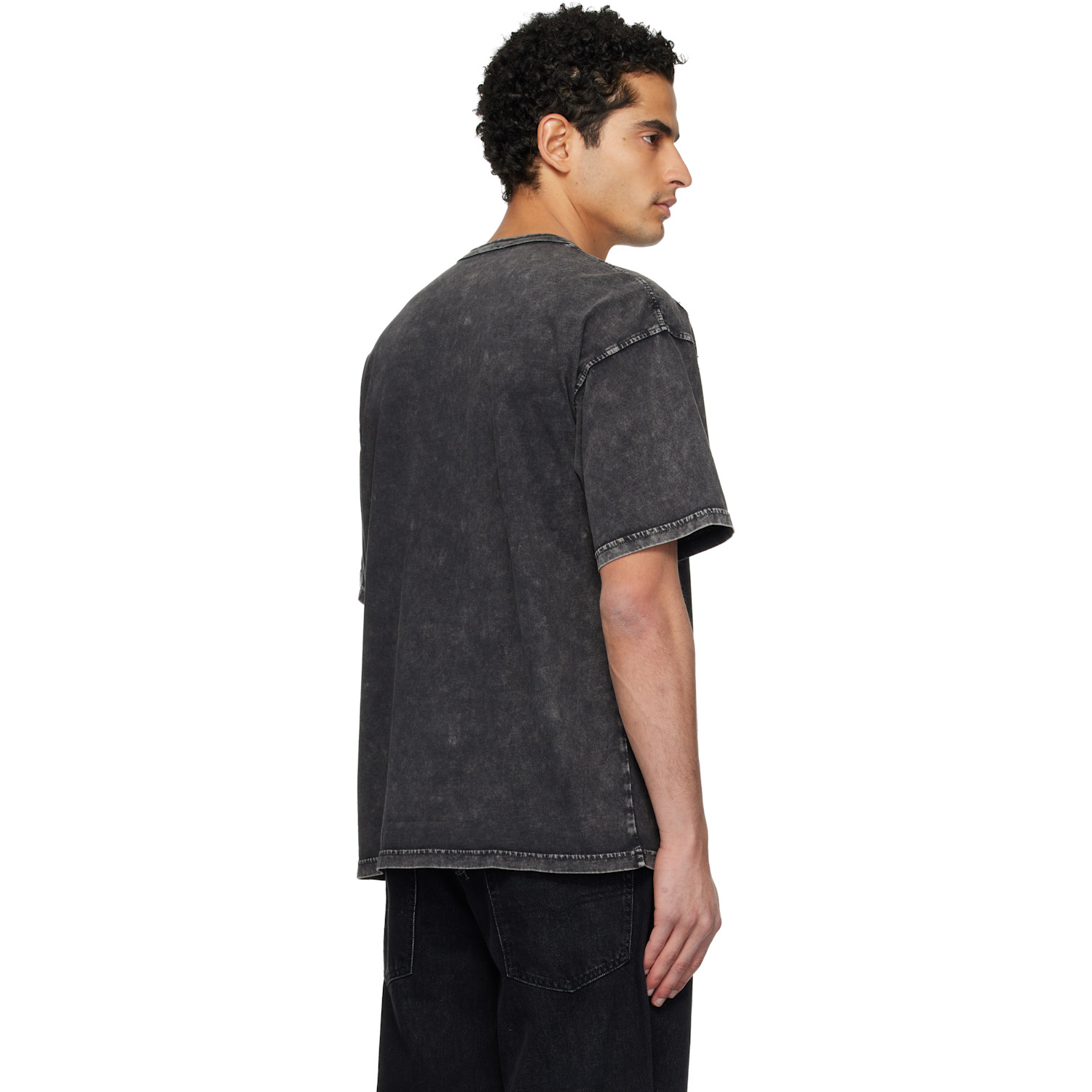  Diesel Black T-boxt-den T-shirt 
