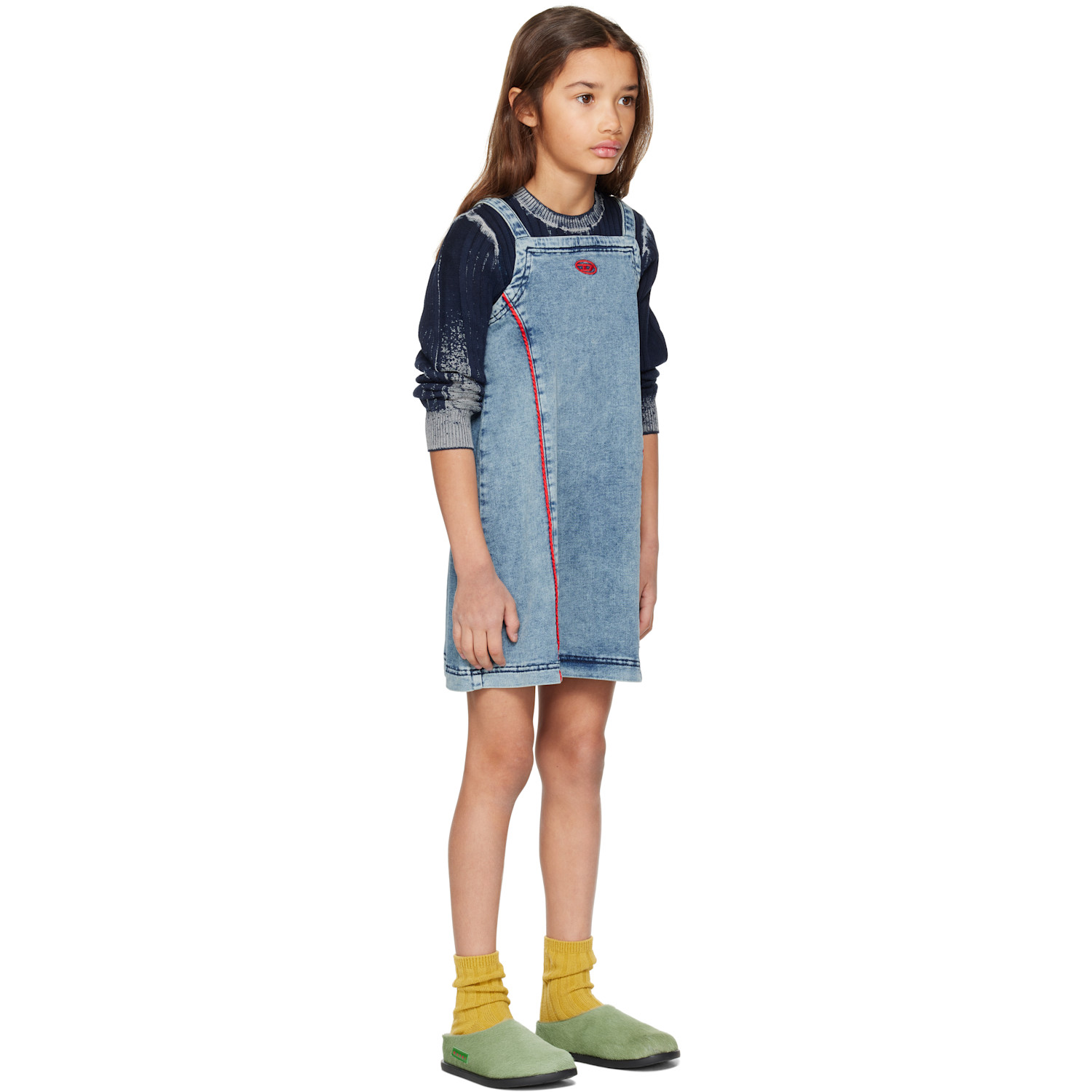  Diesel Kids Blue Daxos Jjj Denim Dress 