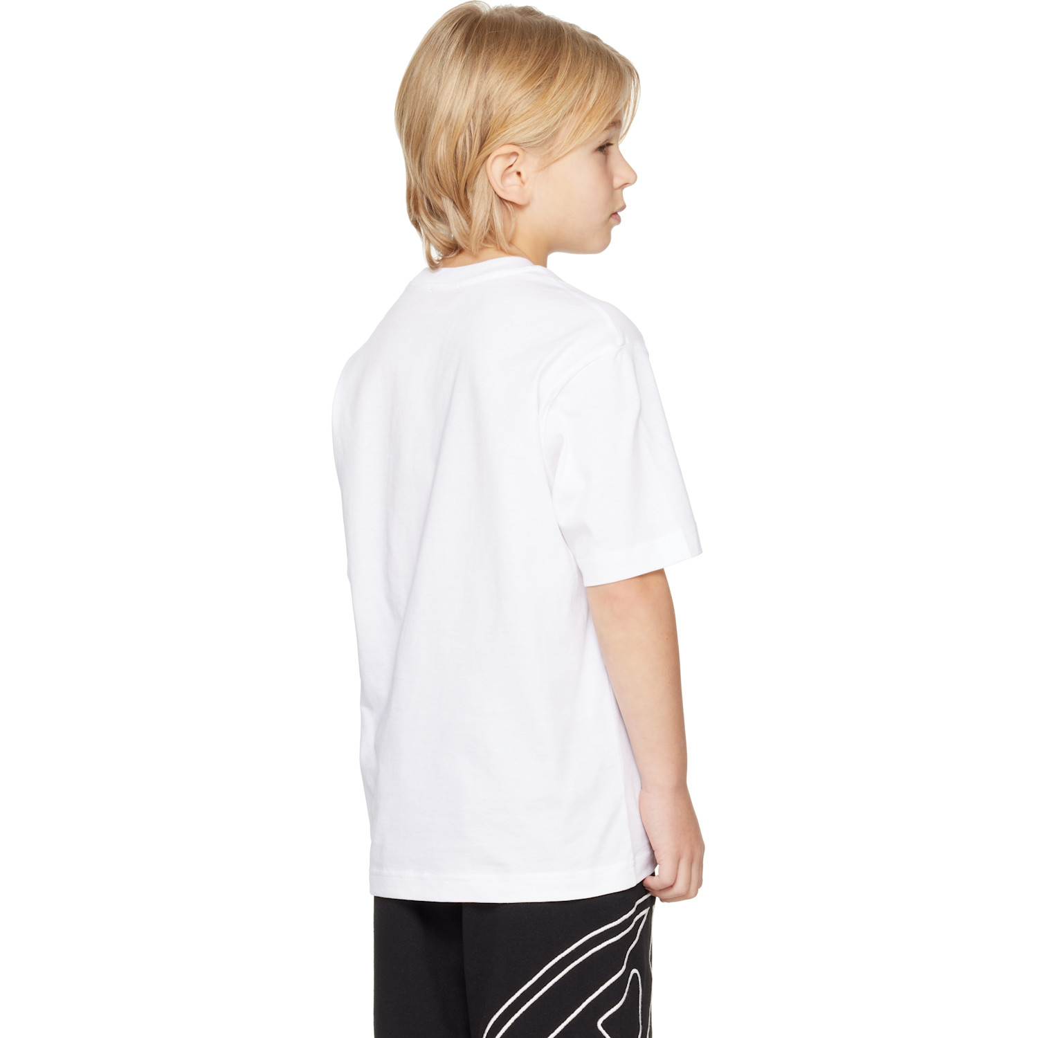  Diesel Kids White Tvale Over T-shirt 