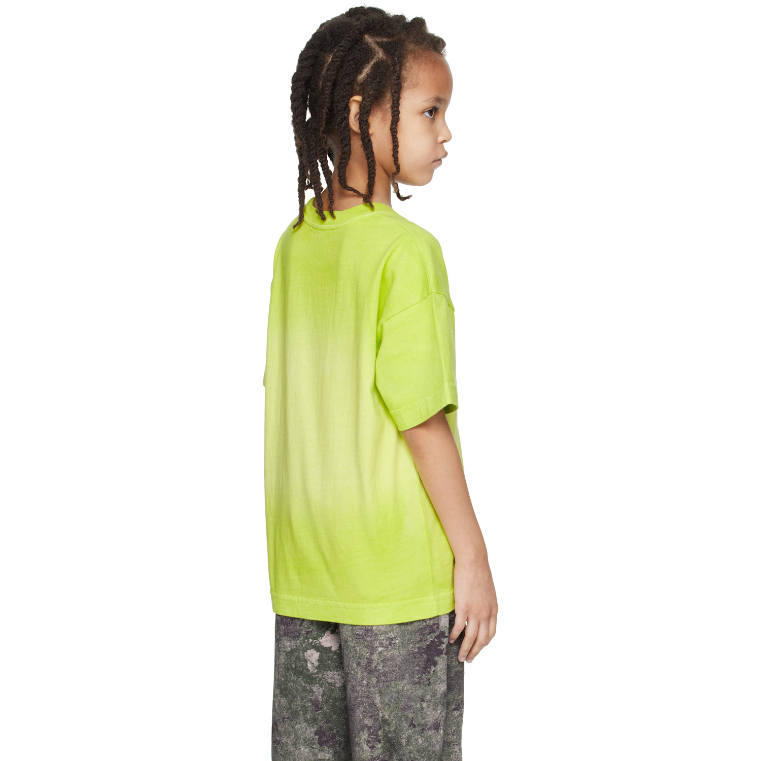  Diesel Kids Green Tshade Over T-shirt 