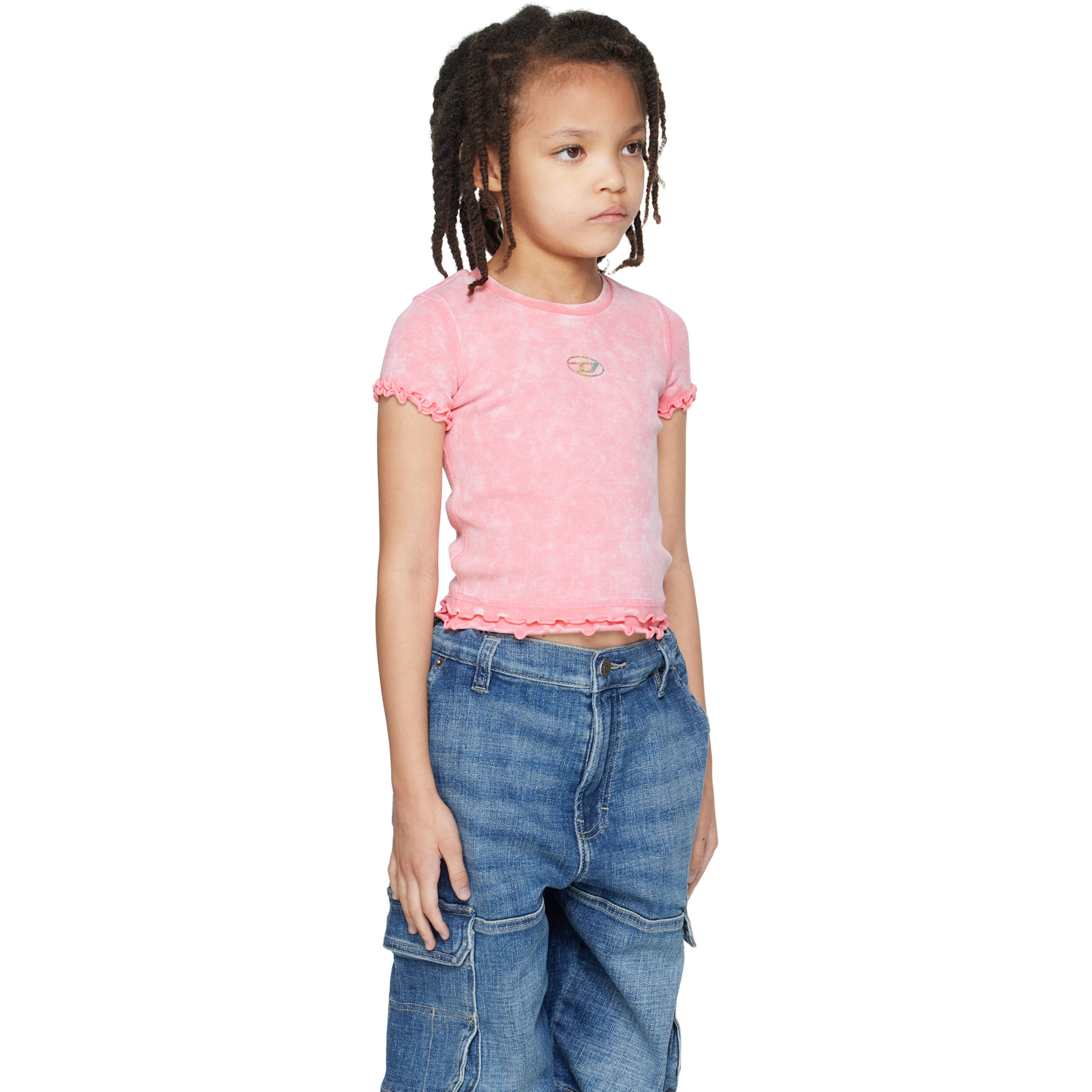  Diesel Kids Pink Tailia T-shirt 