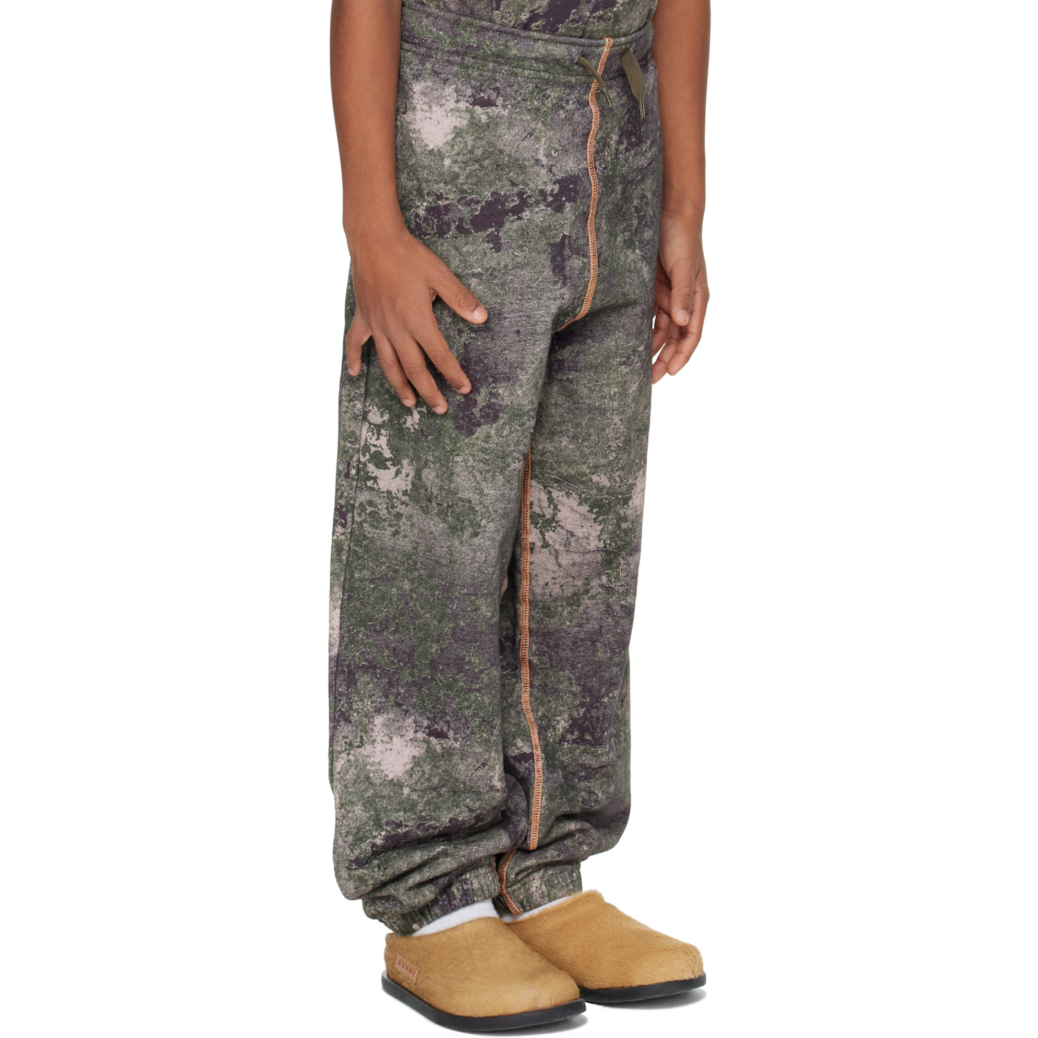  Diesel Kids Khaki Pmim Sweatpants 