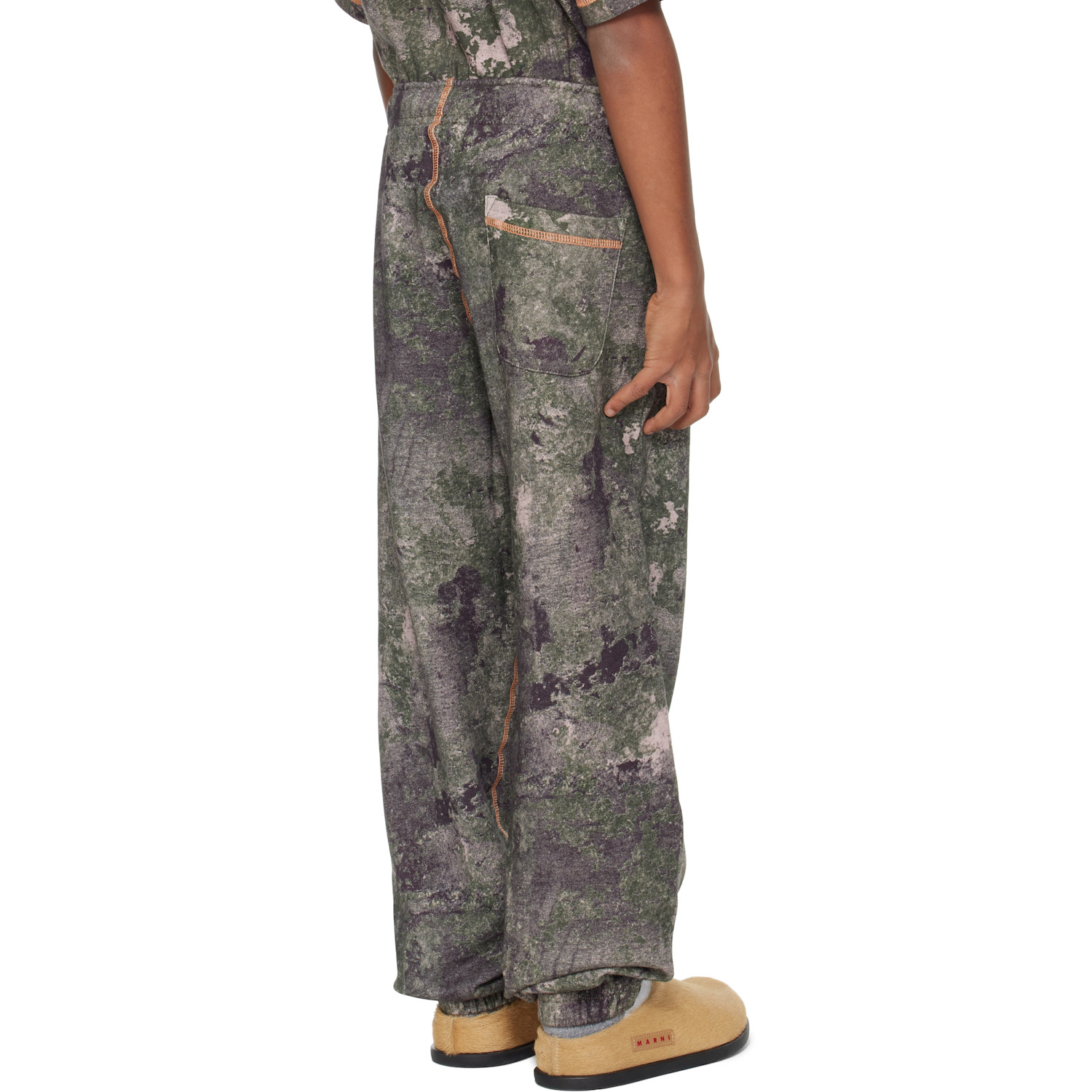  Diesel Kids Khaki Pmim Sweatpants 