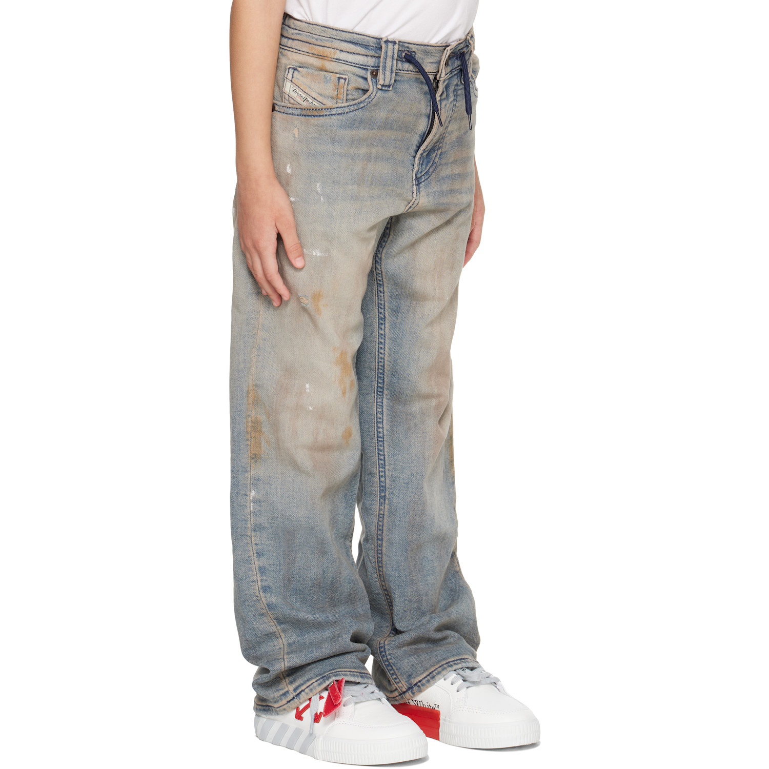  Diesel Kids Gray D Kros J Jjj Jeans 