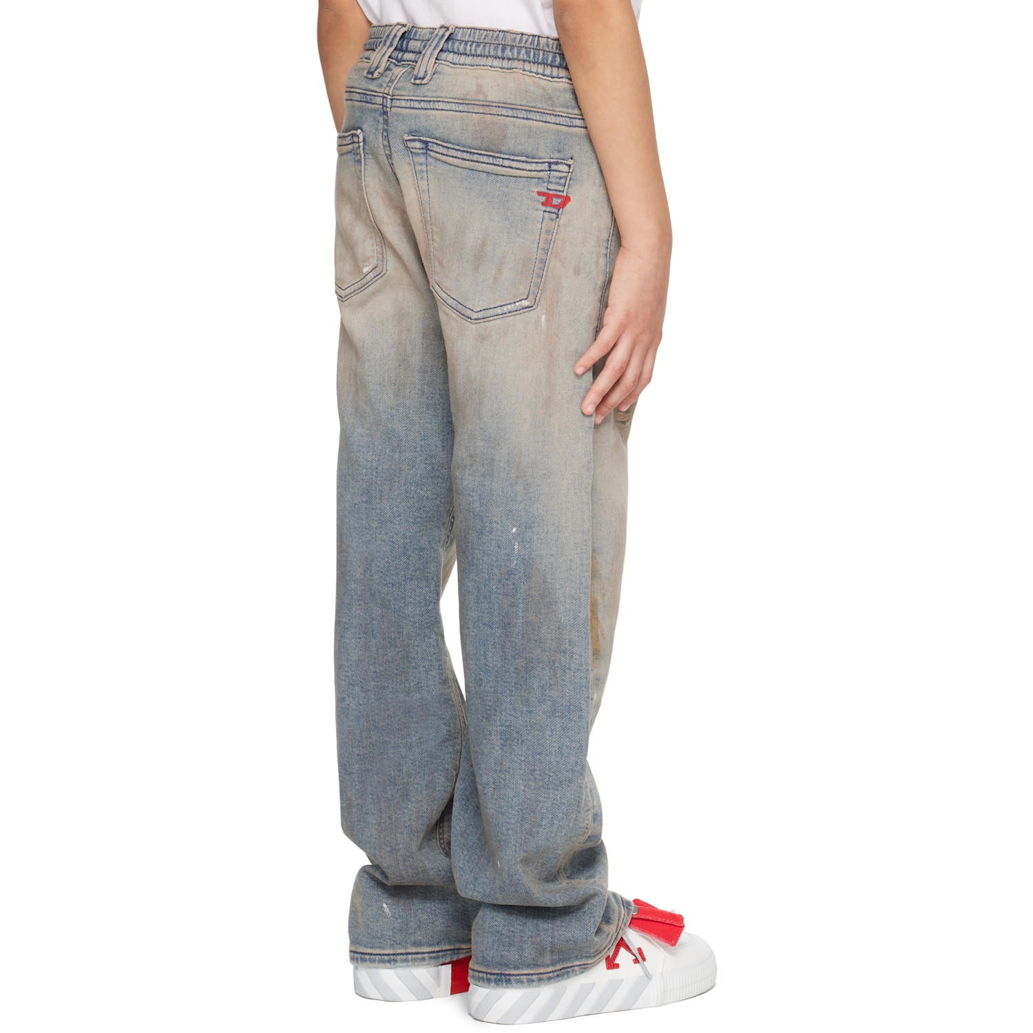  Diesel Kids Gray D Kros J Jjj Jeans 
