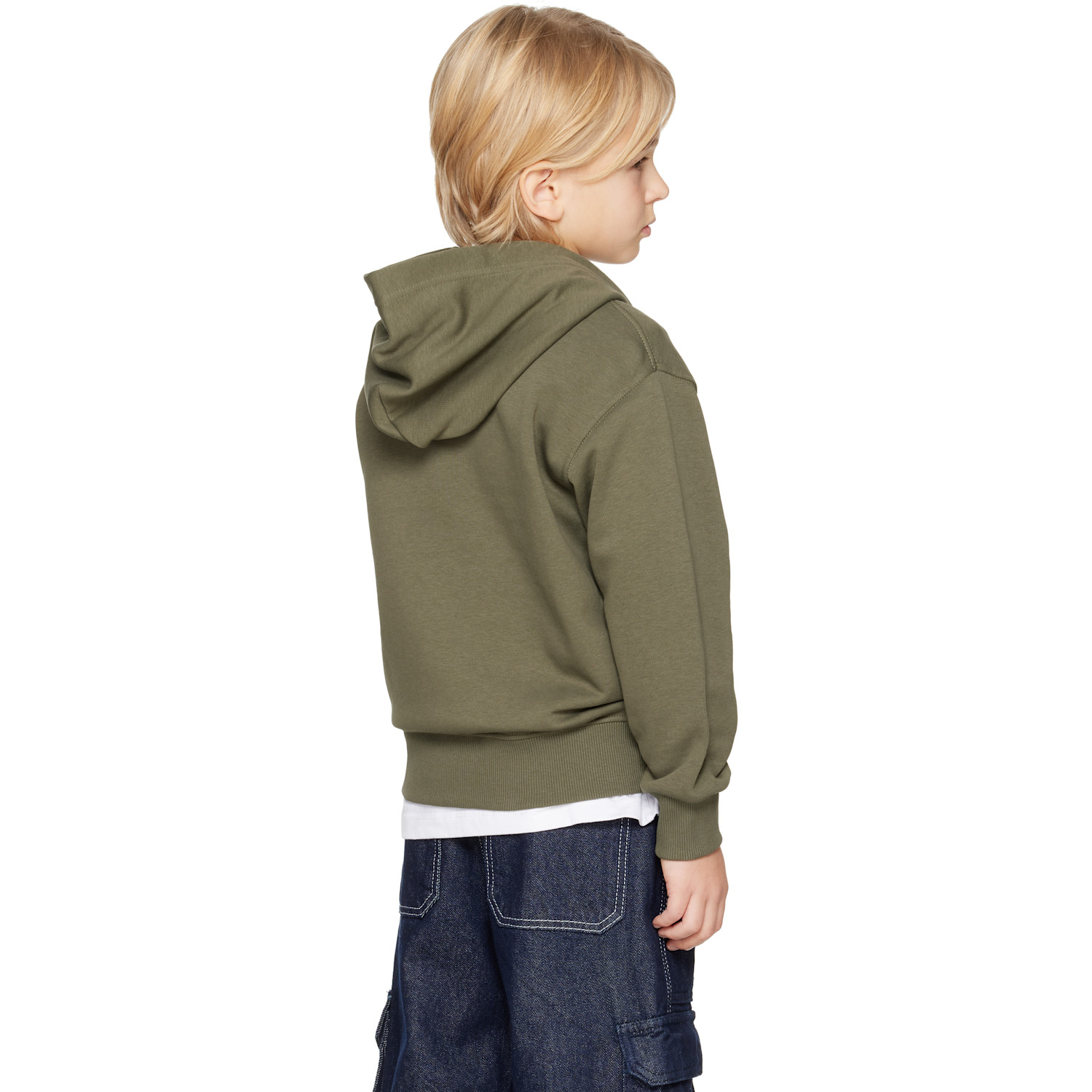  Diesel Kids Khaki Sdropshoodz Over Hoodie 