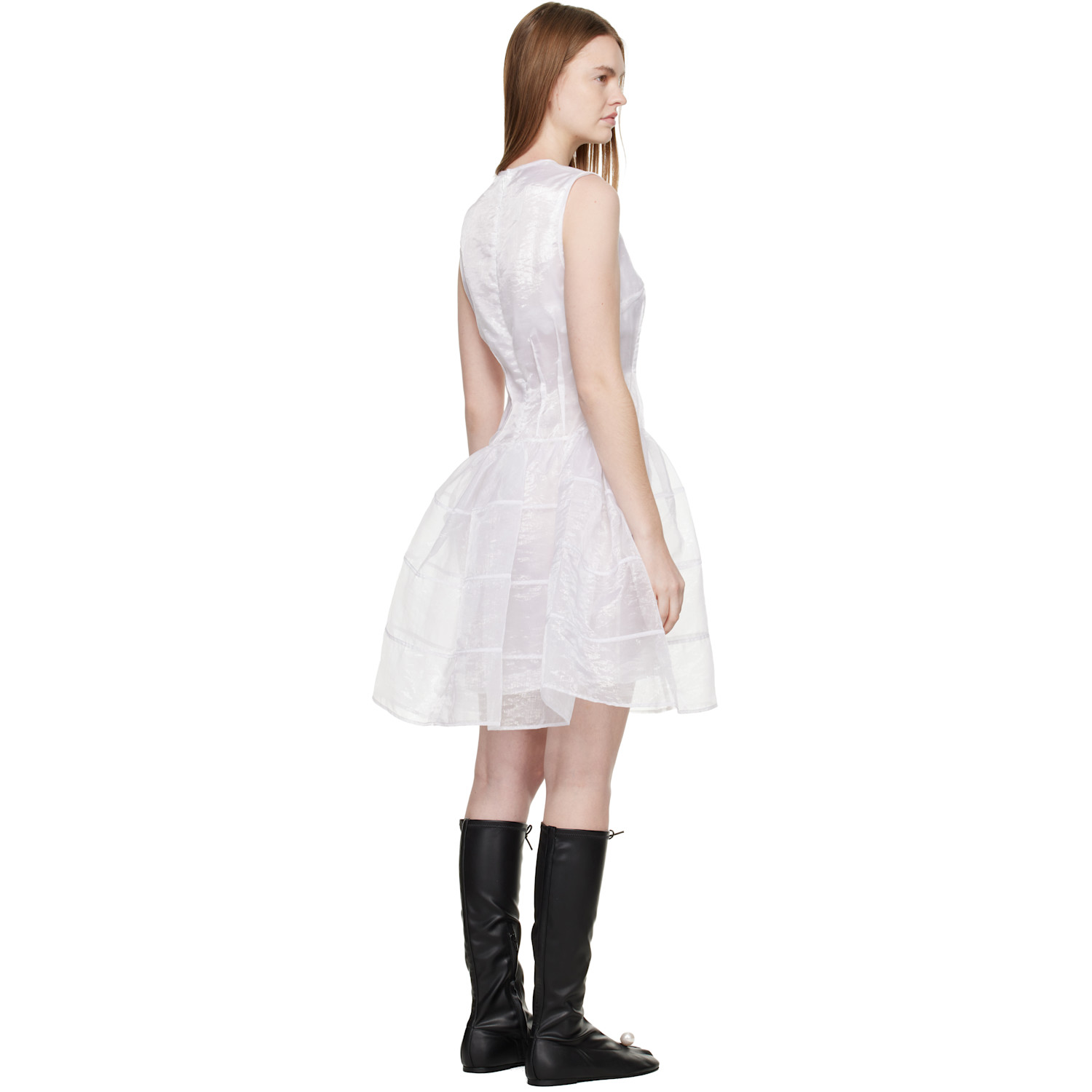 Cecilie Bahnsen White Amalie Wrap Dress | Smart Closet
