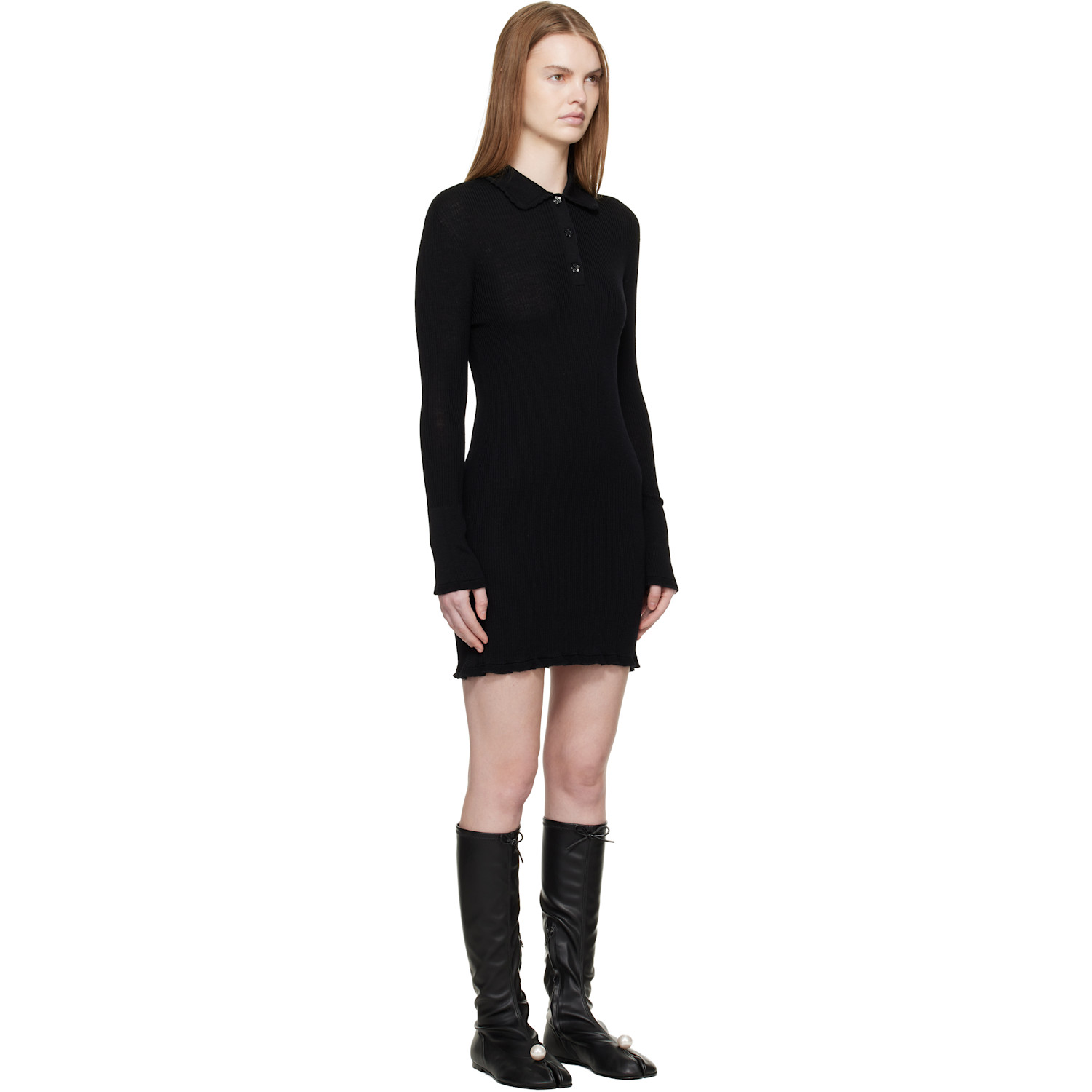  Cecilie Bahnsen Black Botka Minidress 