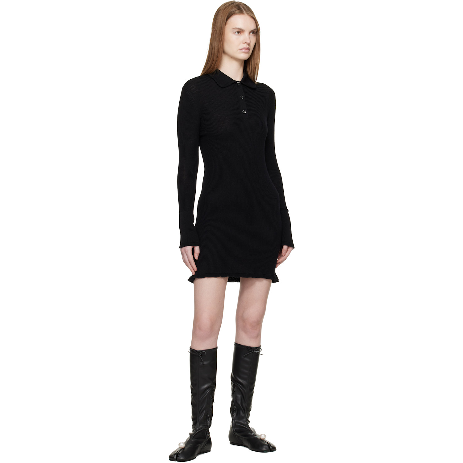 Cecilie Bahnsen Ultima gathered matelassé chiffon mini dress 