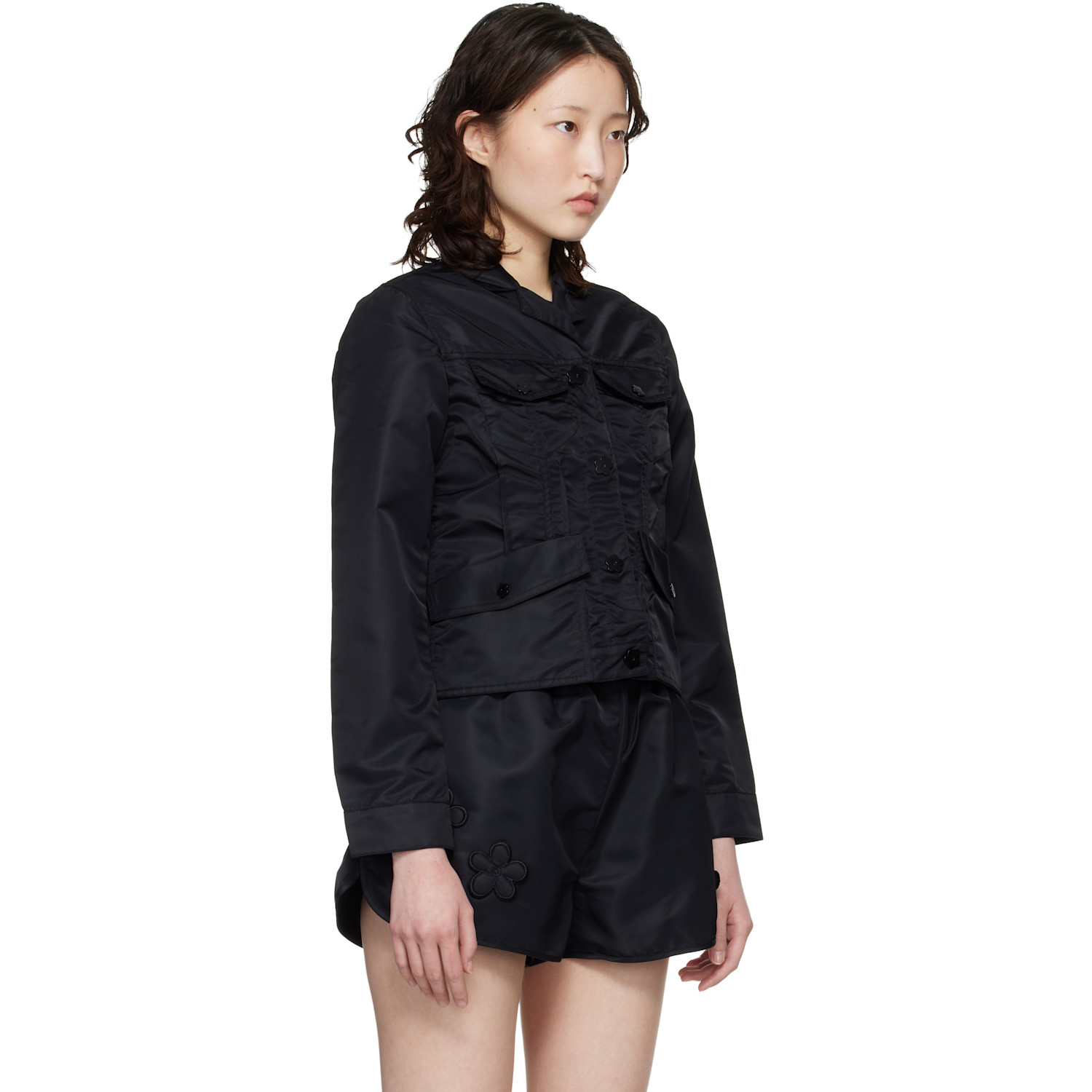  Cecilie Bahnsen Black Cbclover Blazer 