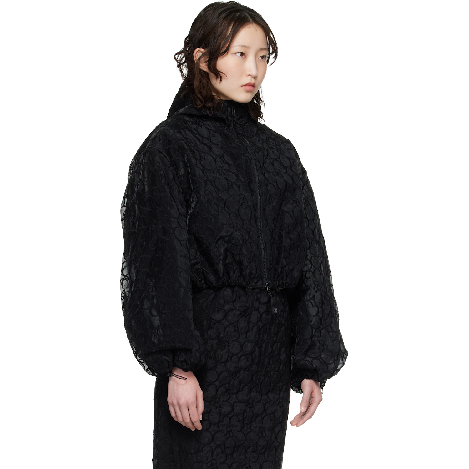  Cecilie Bahnsen Black Cbaisha Jacket 