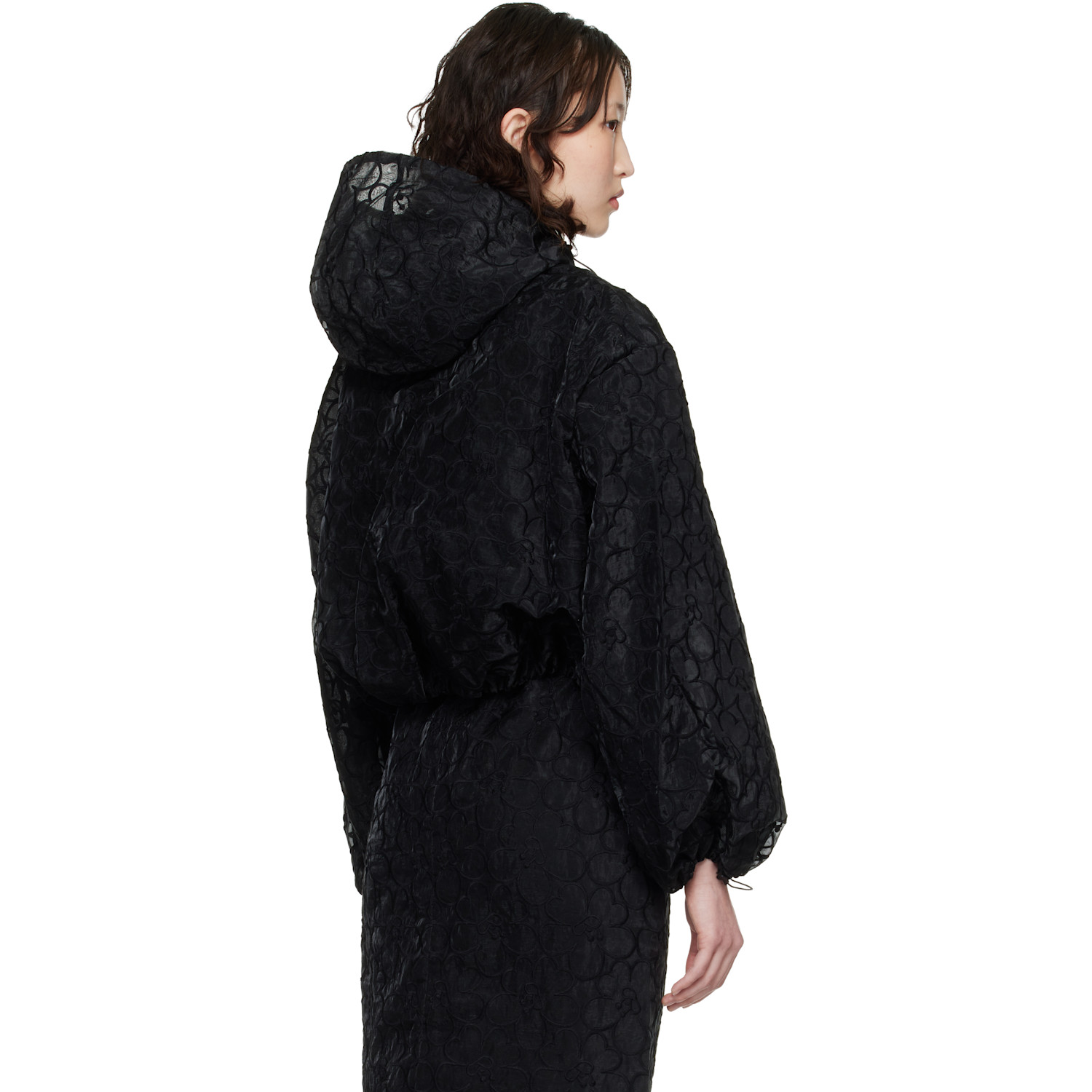  Cecilie Bahnsen Black Cbaisha Jacket 
