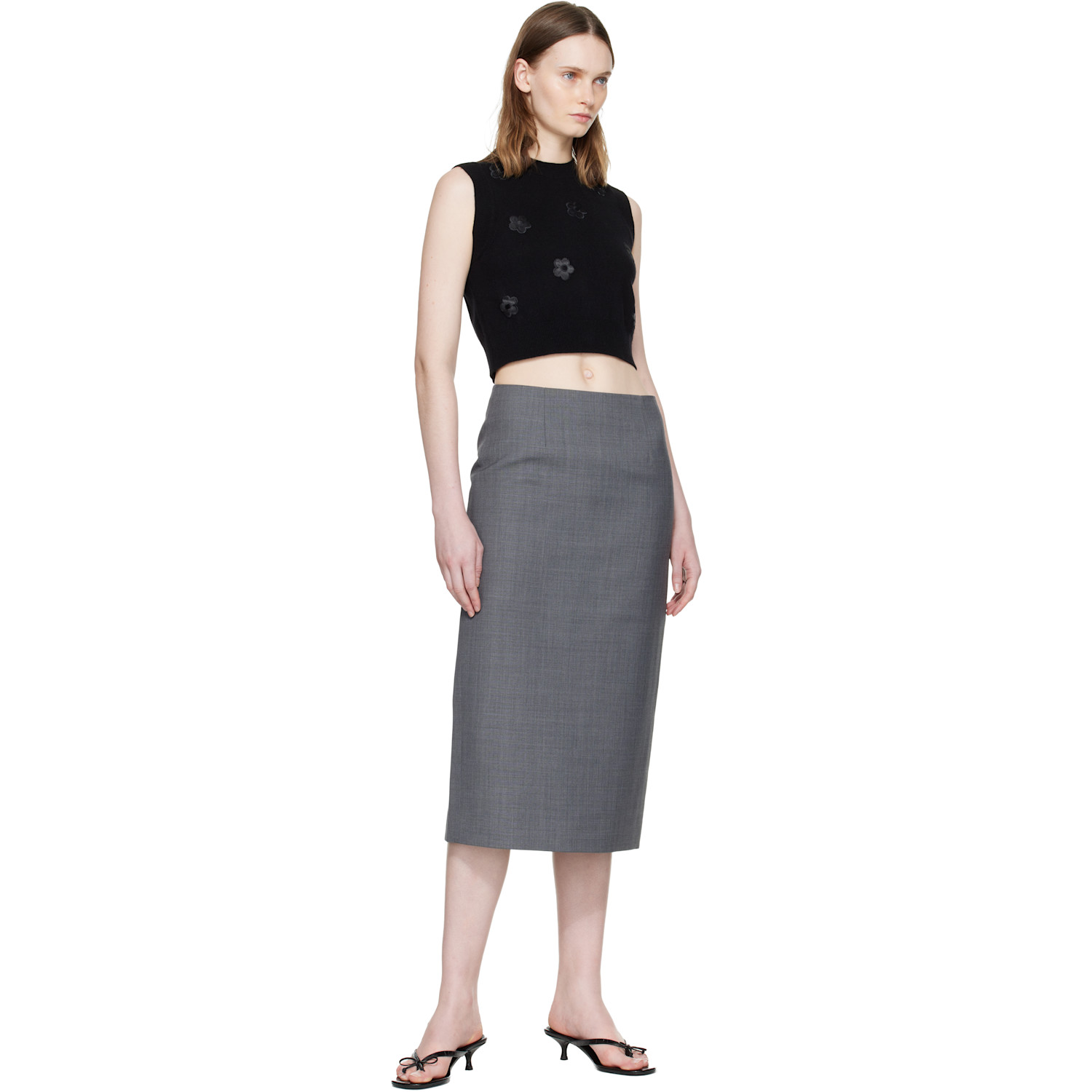 Cecilie bahnsen 딘 스웨터 조끼