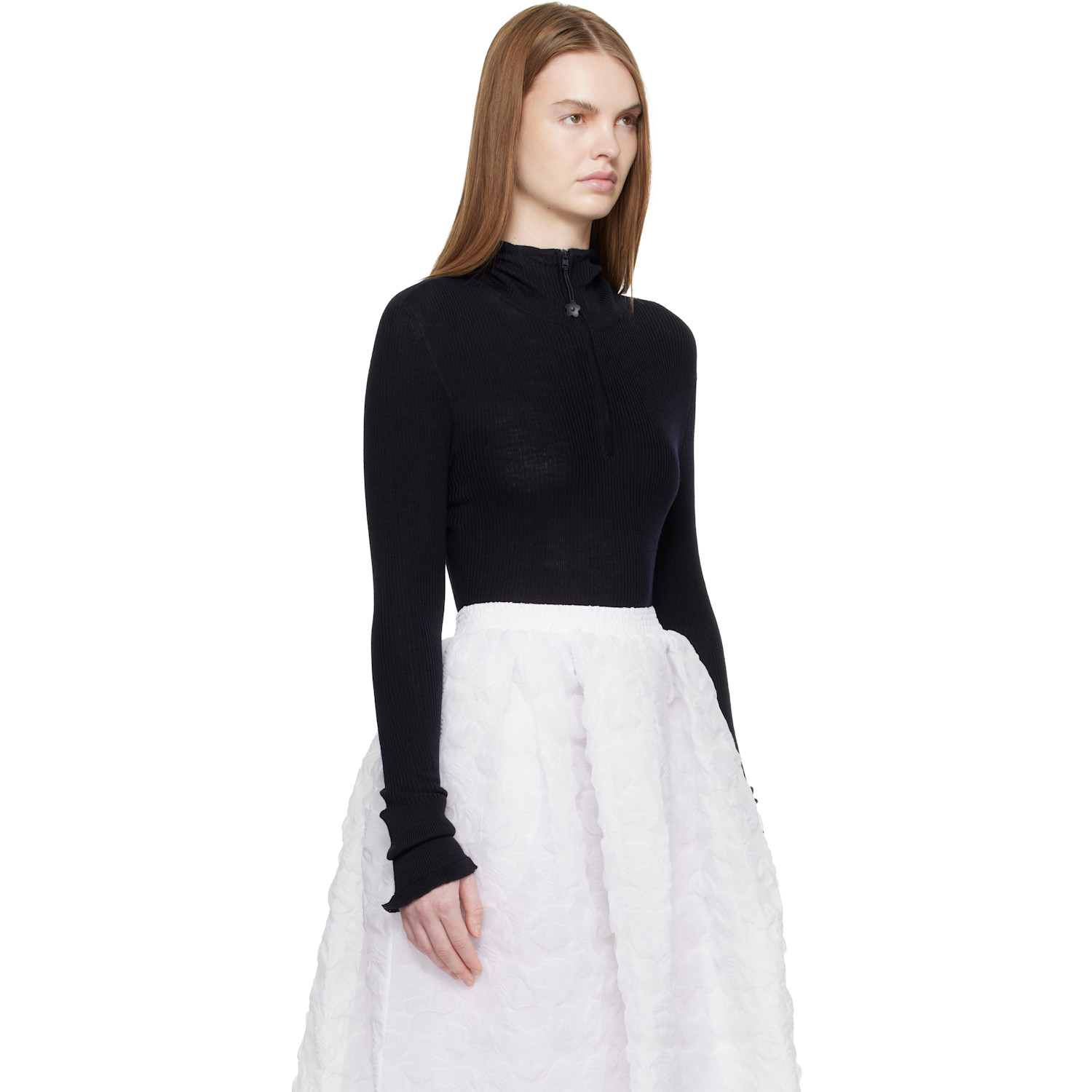  Cecilie Bahnsen Navy Cbbelma Hoodie 